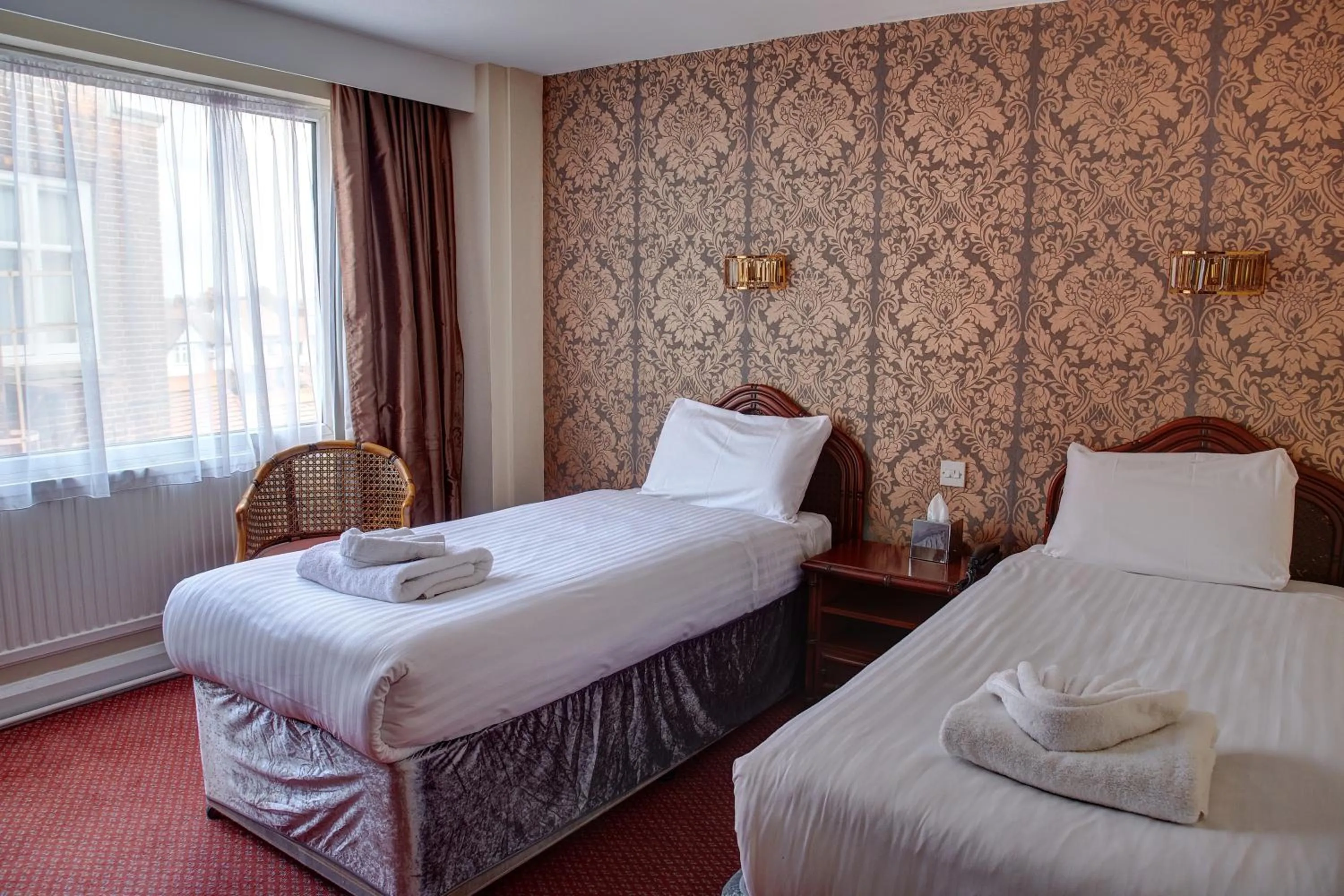 Bed in The Orwell Hotel