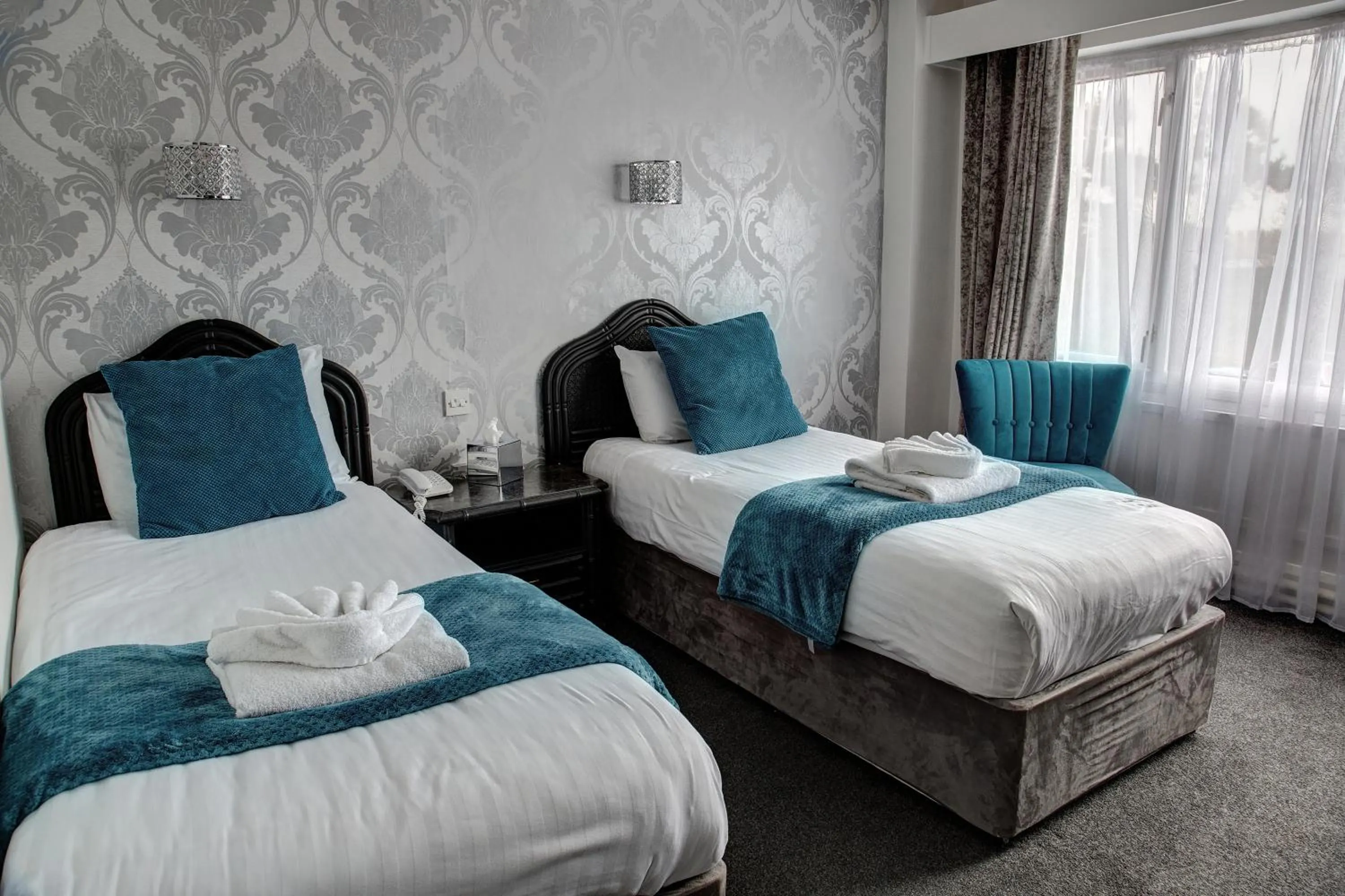 Bed in The Orwell Hotel