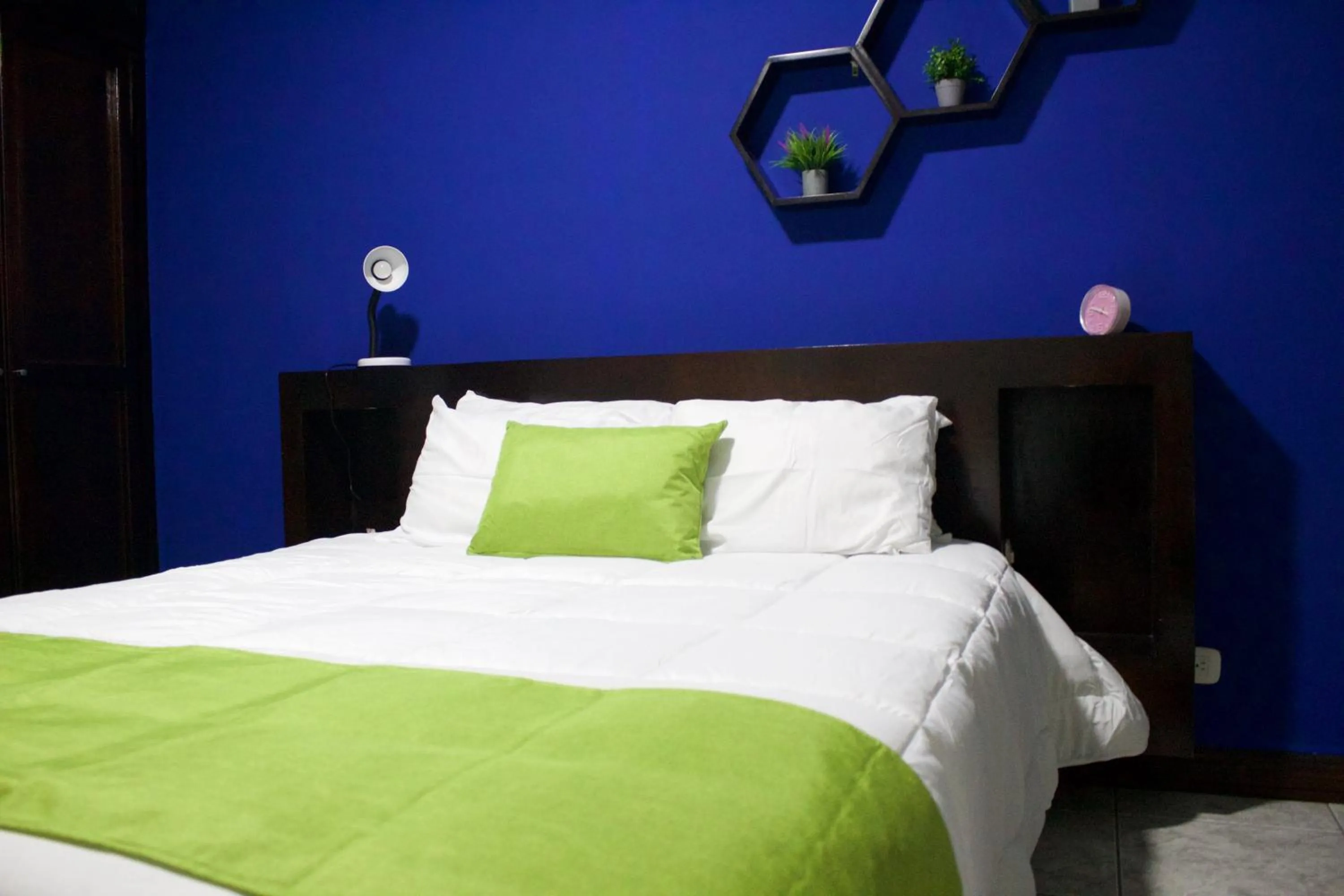 Bed in Hotel América Heredia