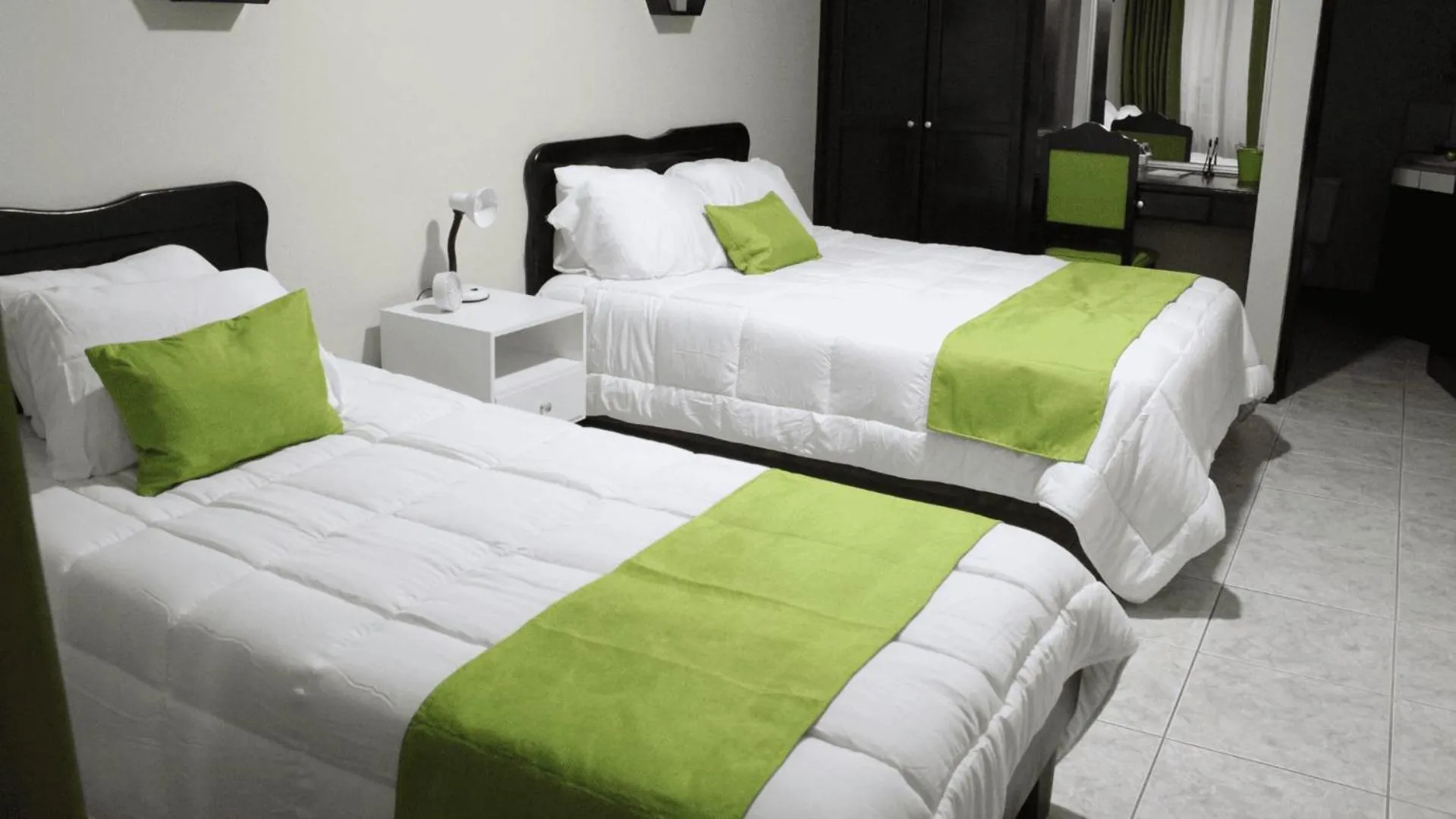 Bed in Hotel América Heredia