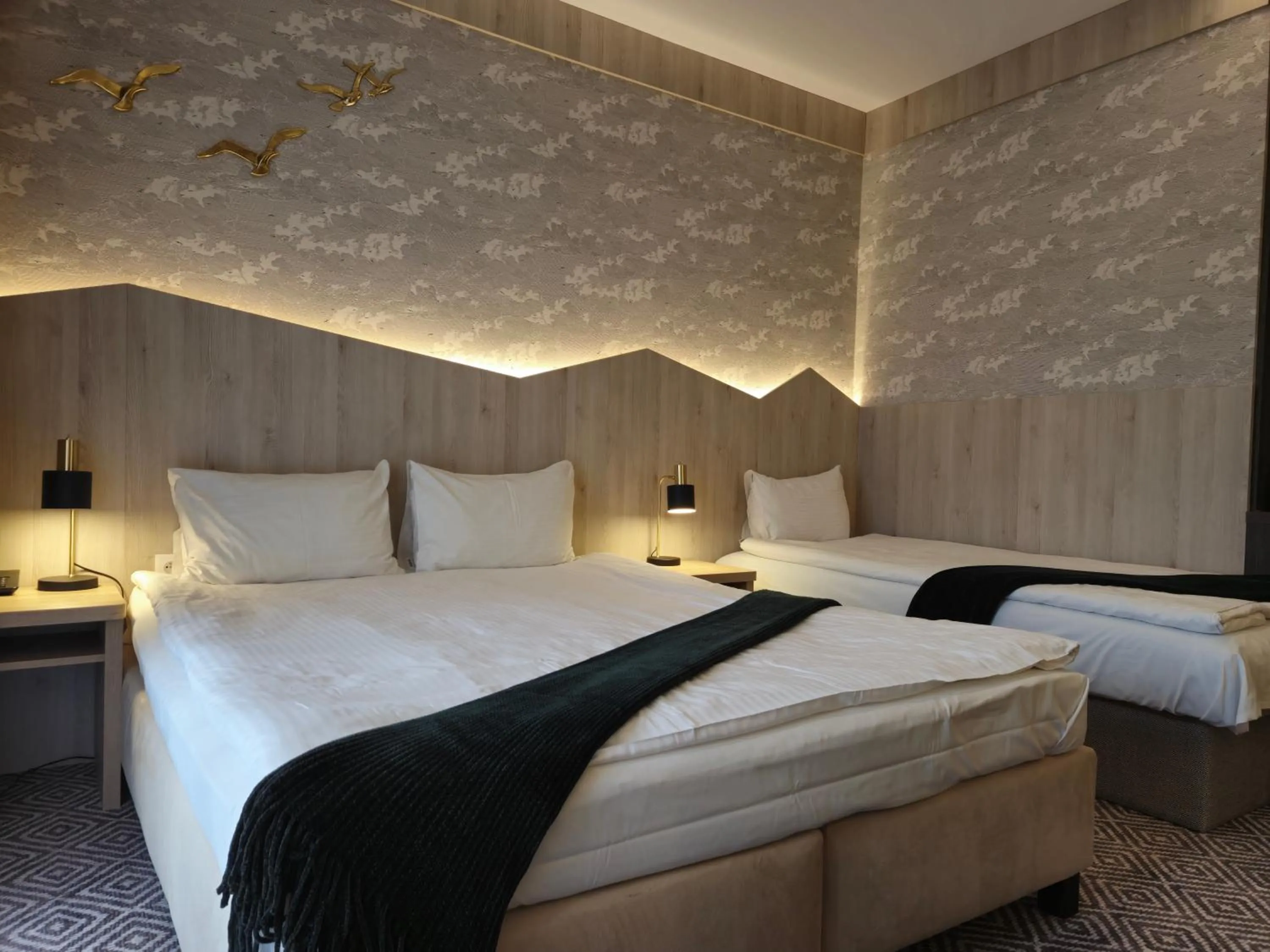 air conditioner, Bed in Mikołajki Resort Hotel & Spa Jora Wielka