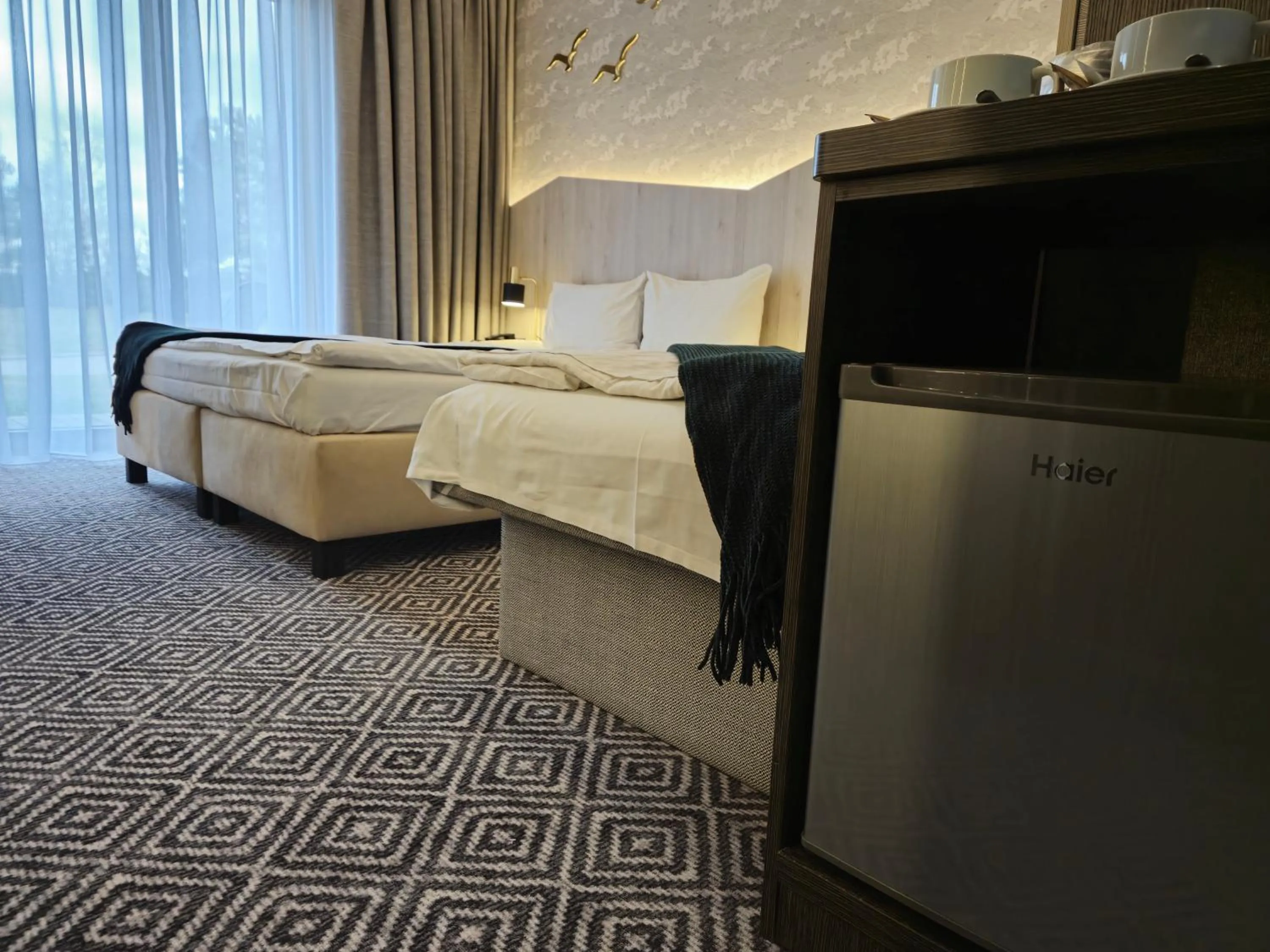 air conditioner, Bed in Mikołajki Resort Hotel & Spa Jora Wielka