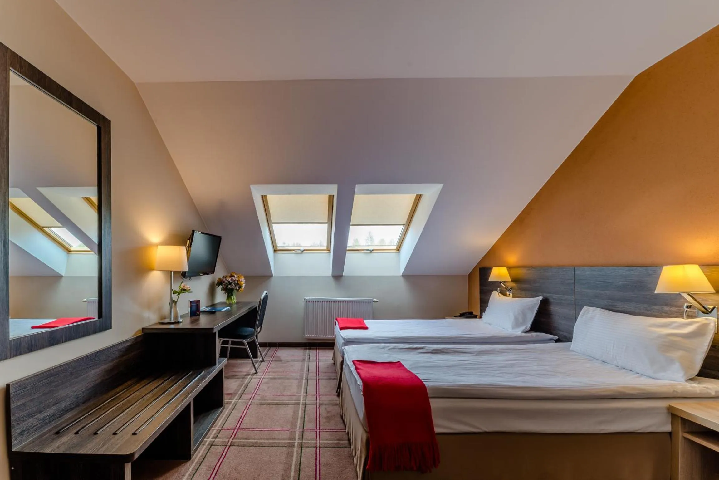 Photo of the whole room, Bed in Mikołajki Resort Hotel & Spa Jora Wielka