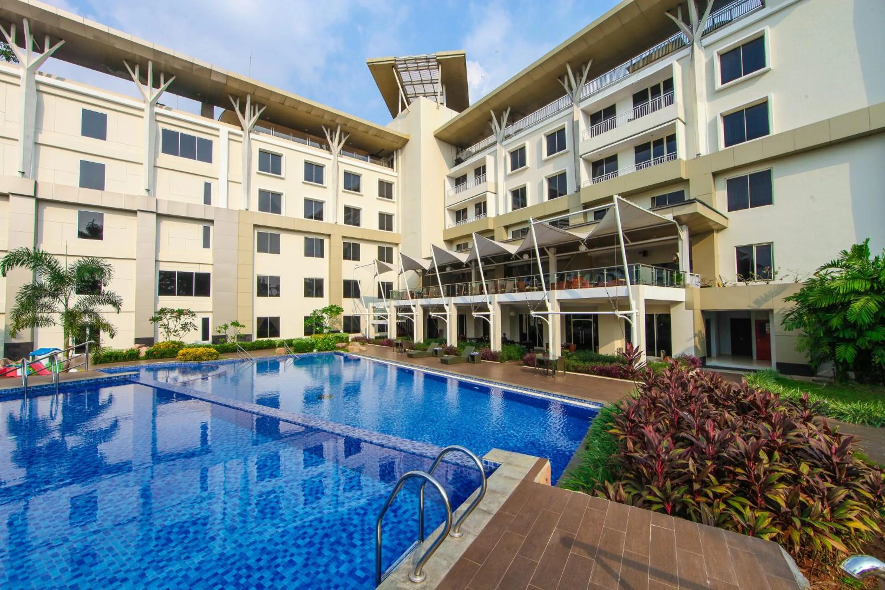 Swimming pool in The Royale Krakatau