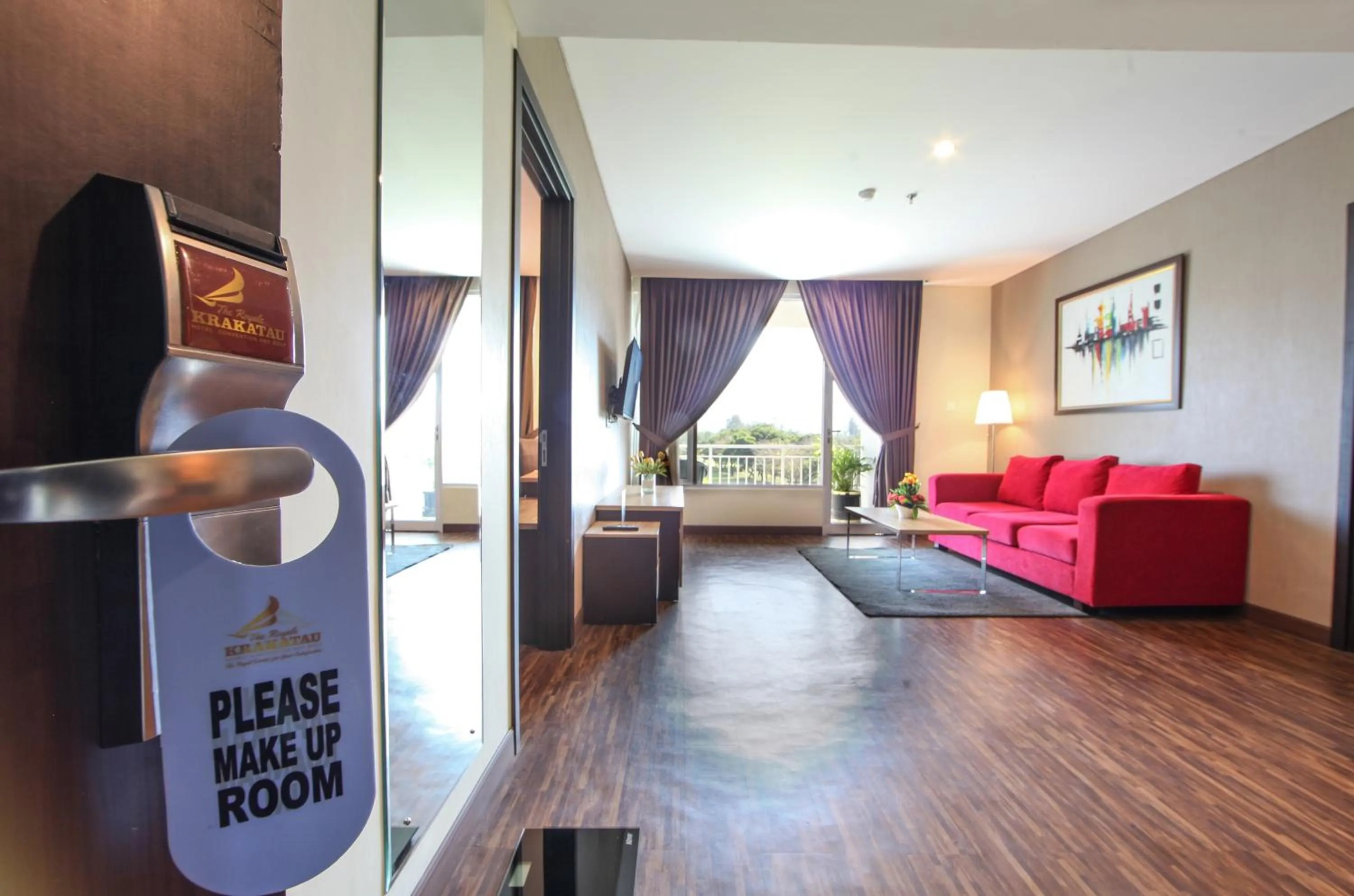 Living room in The Royale Krakatau