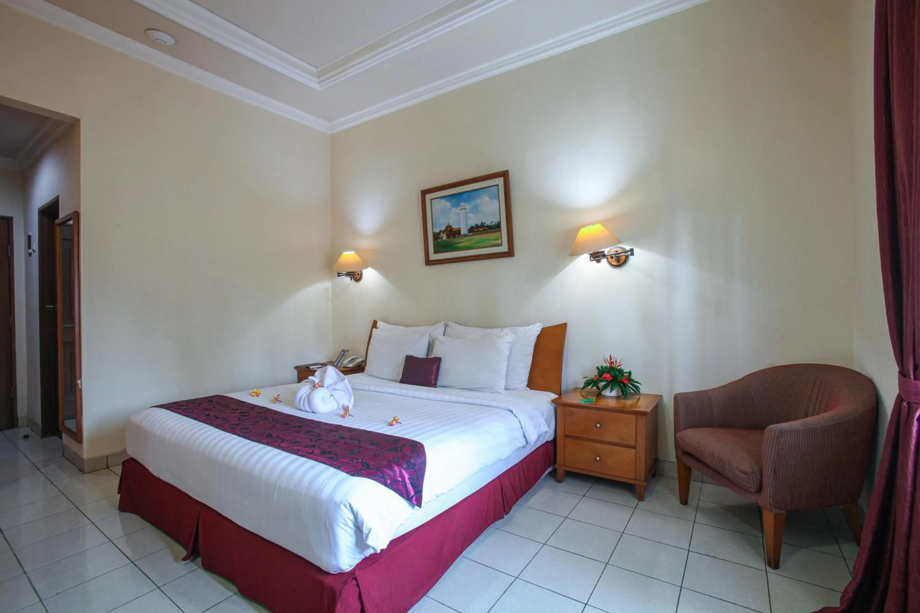 Bedroom, Bed in The Royale Krakatau