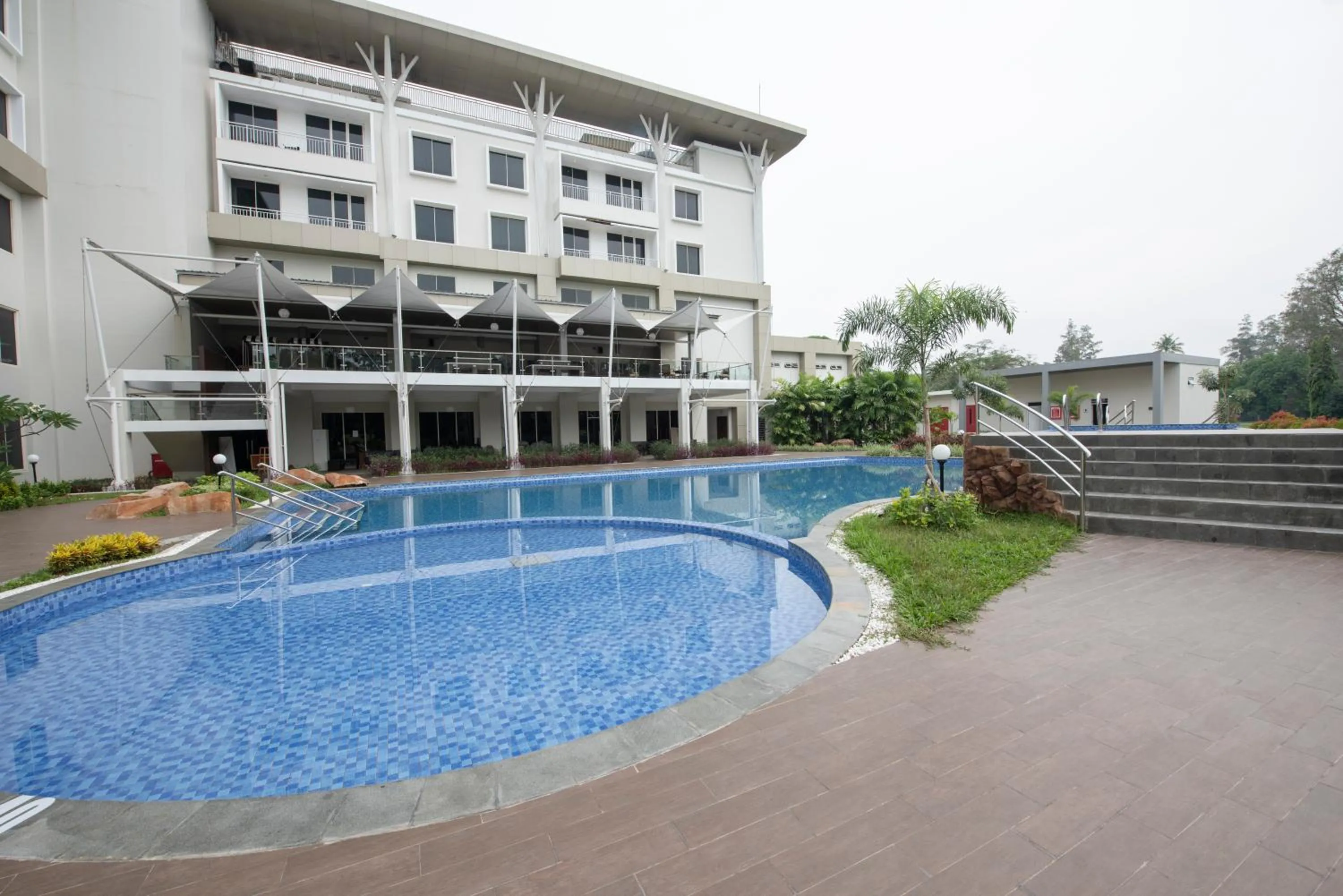 Swimming pool in The Royale Krakatau