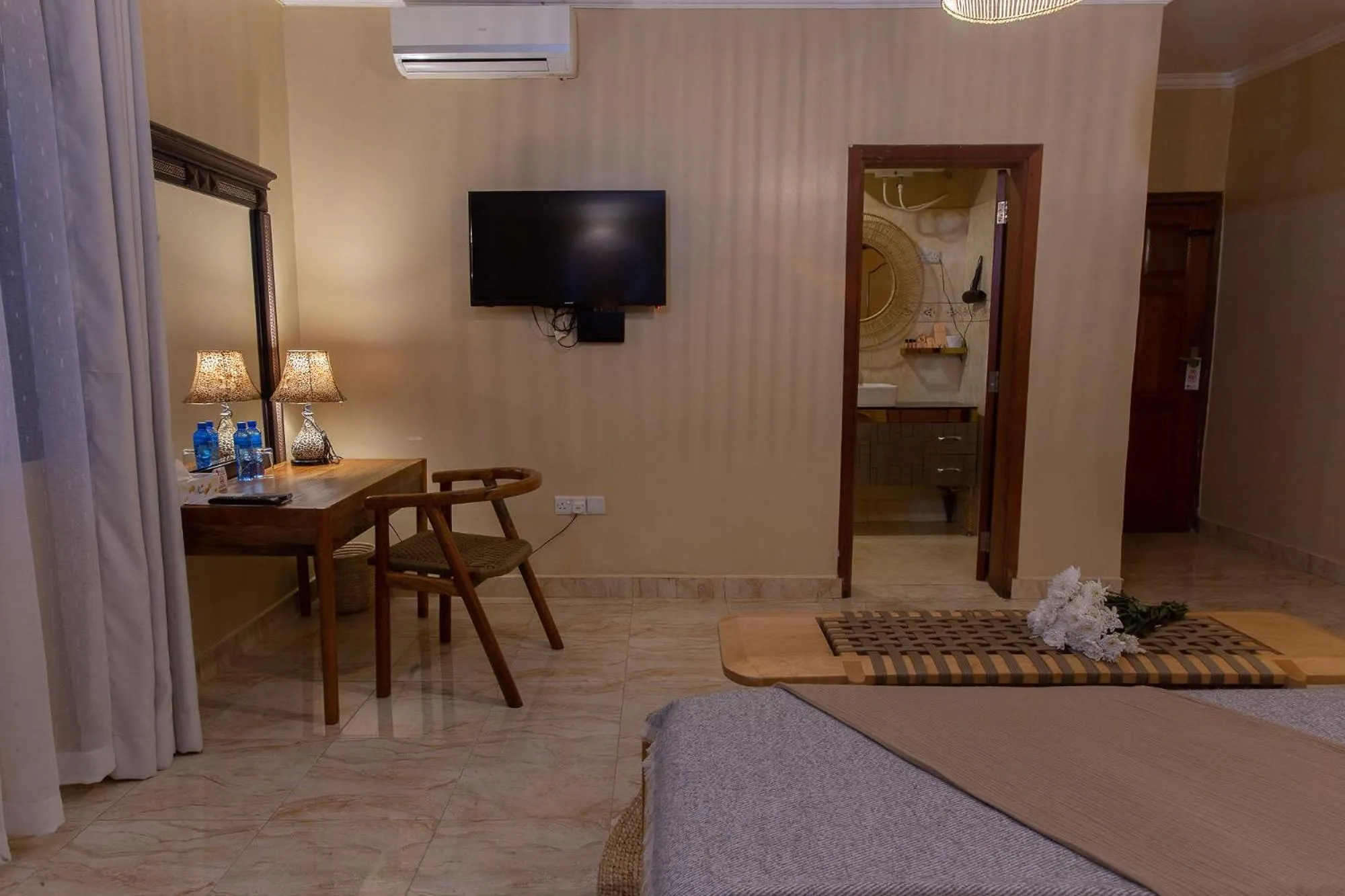 Bed in Tulia Boutique Hotel & Spa