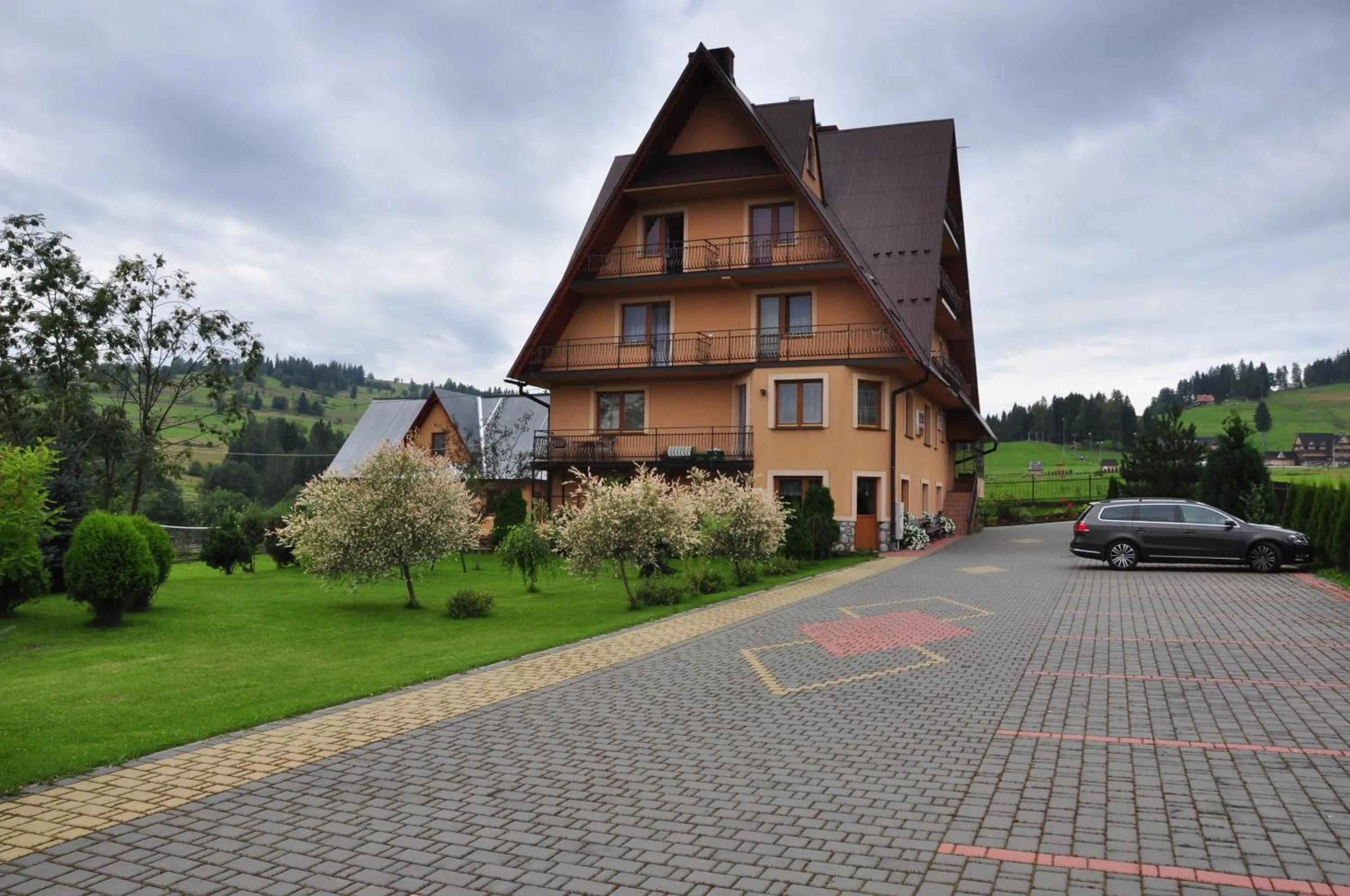 Facade/entrance in Pokoje gościnne u Komperdow pod wyciągiem narciarskim Kaniowka