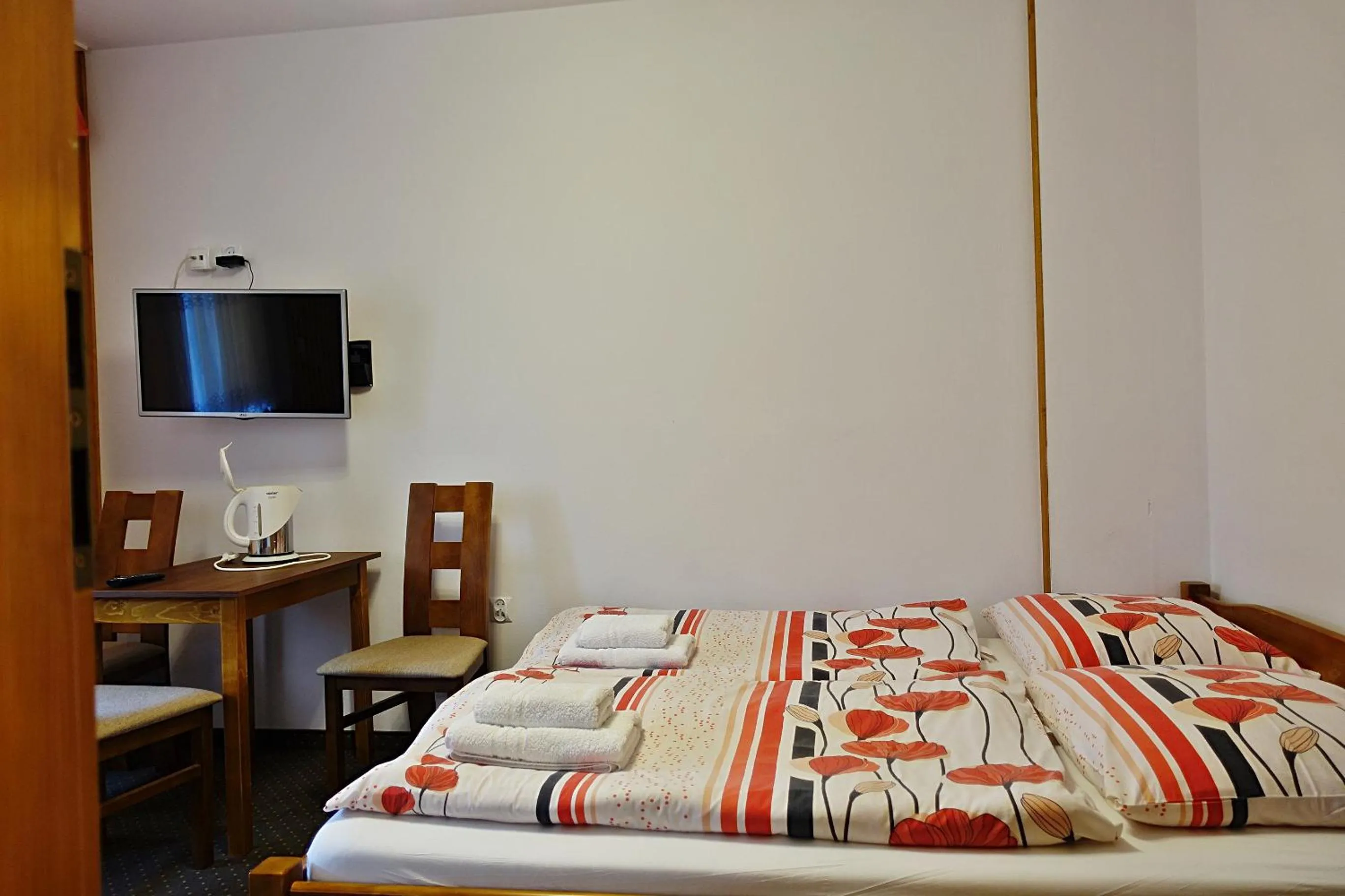 Bed in Pokoje gościnne u Komperdow pod wyciągiem narciarskim Kaniowka