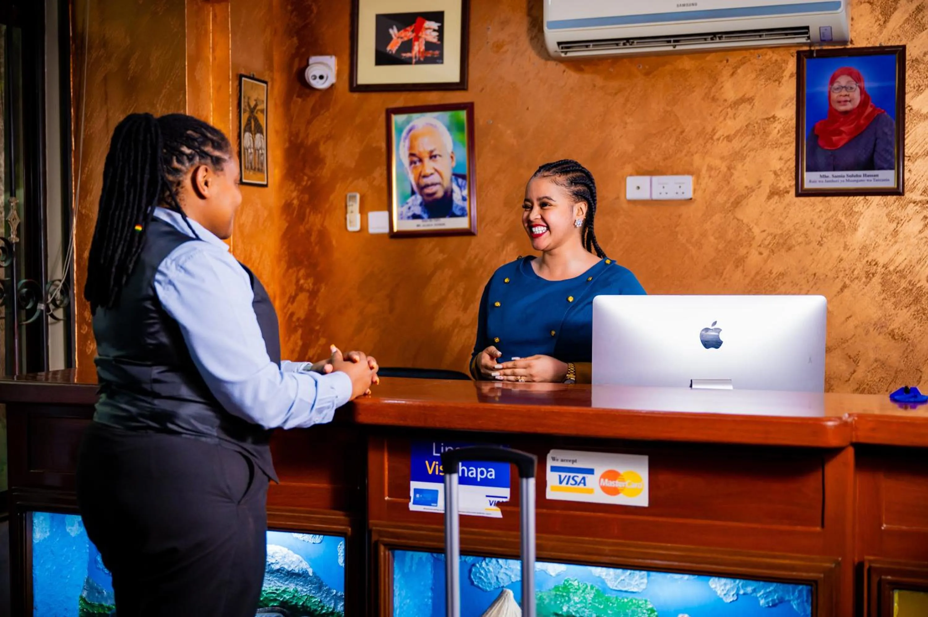 Lobby or reception in Green Mountain Hotel