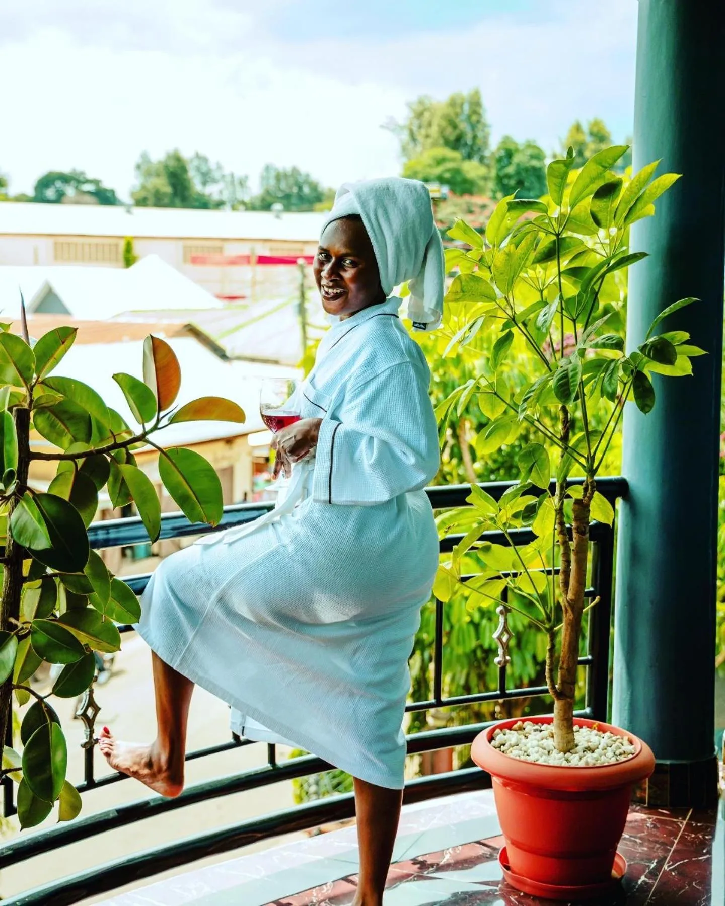 Balcony/Terrace in Green Mountain Hotel