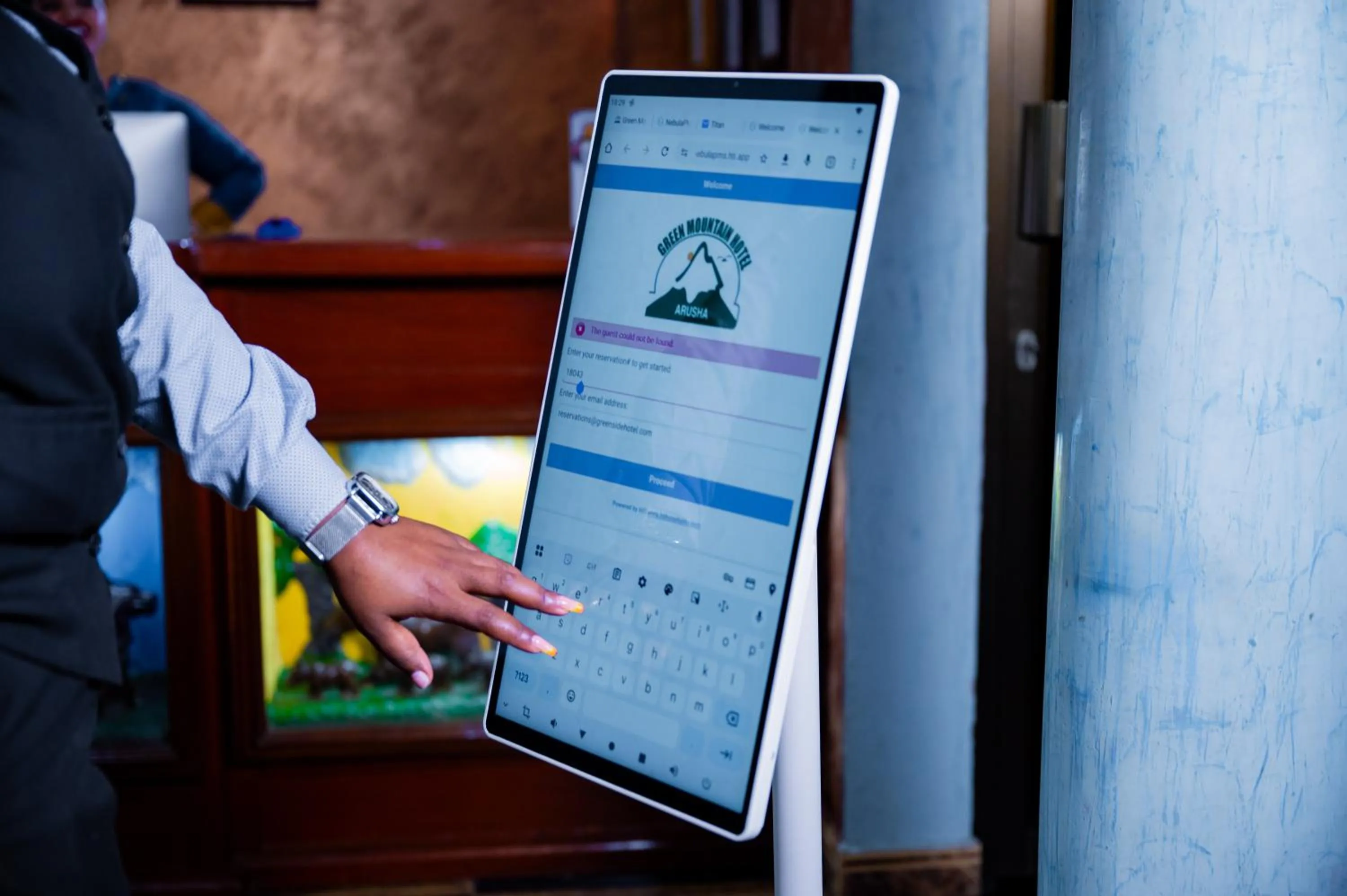 Lobby or reception in Green Mountain Hotel