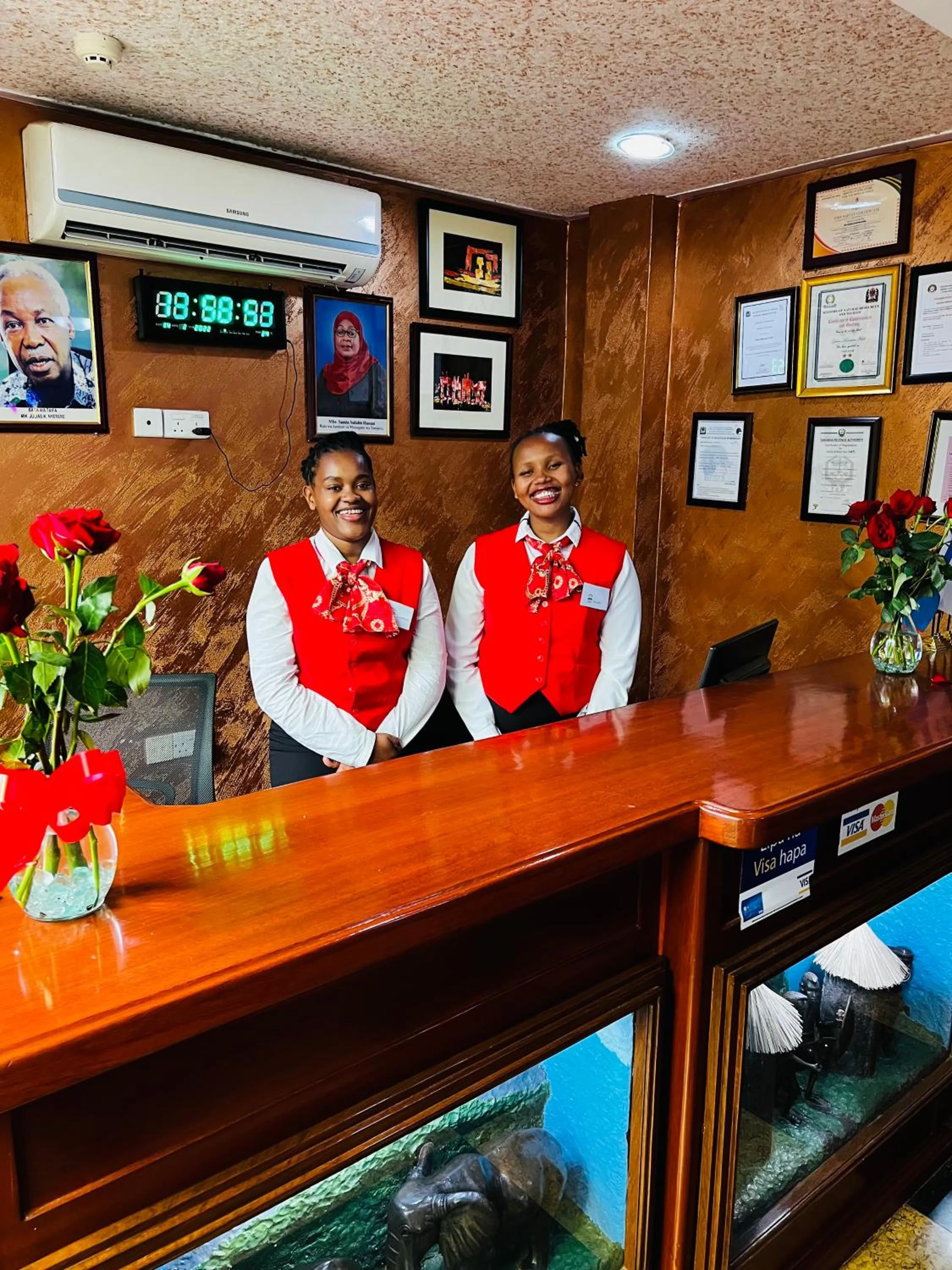 Property building in Green Mountain Hotel