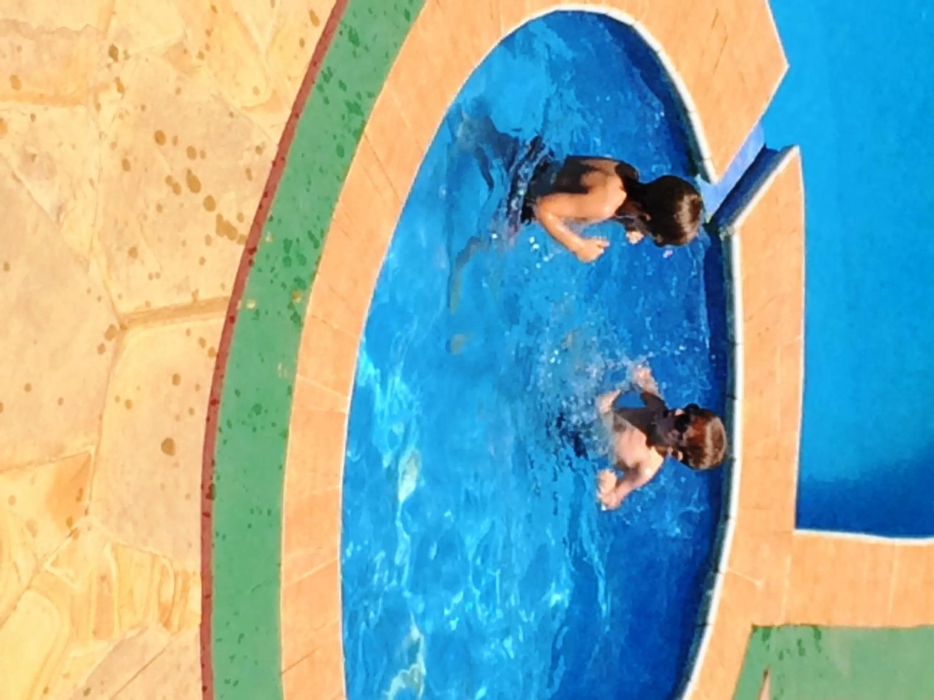 Swimming pool in Green Mountain Hotel