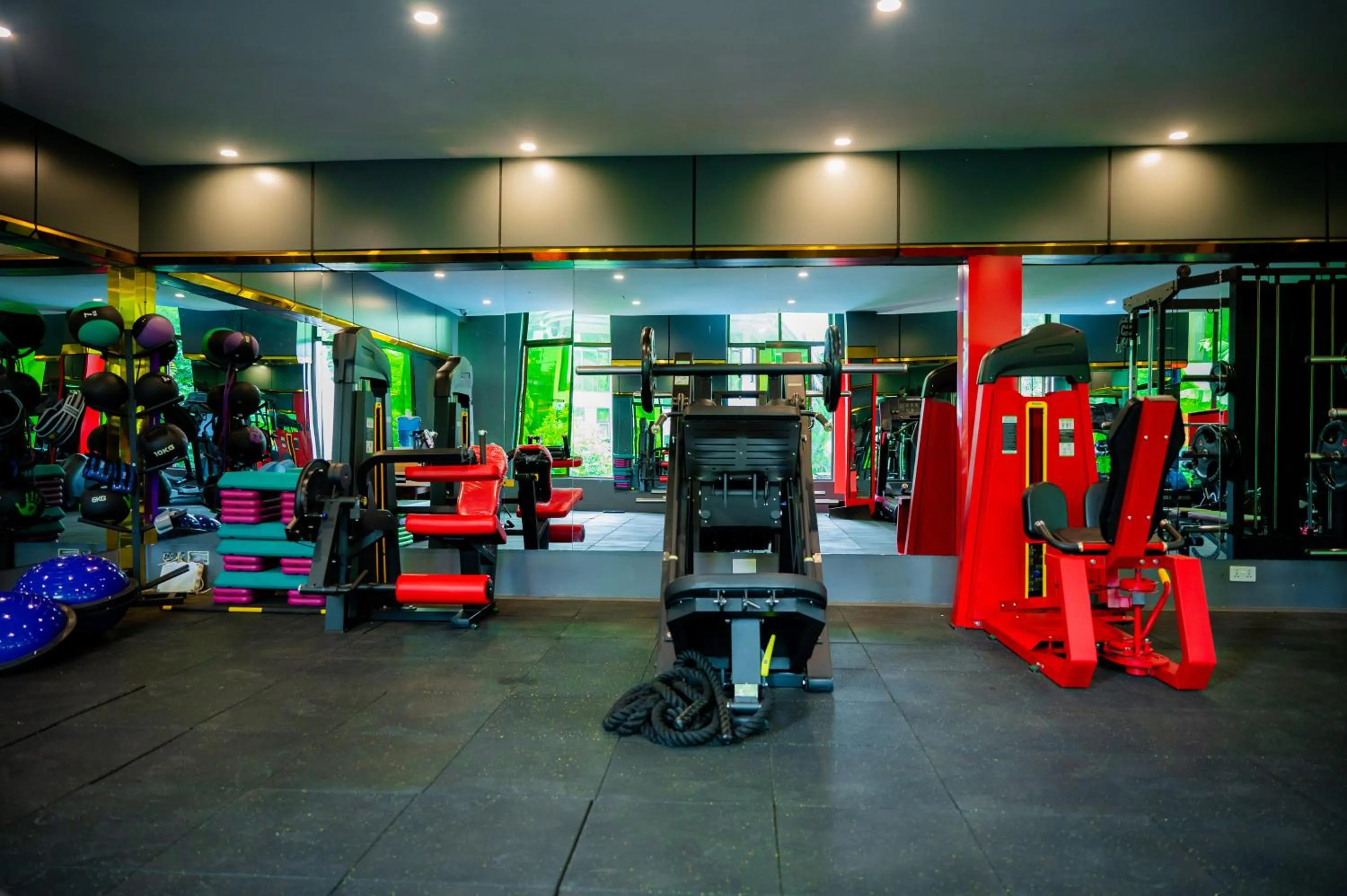 Fitness centre/facilities in Green Mountain Hotel