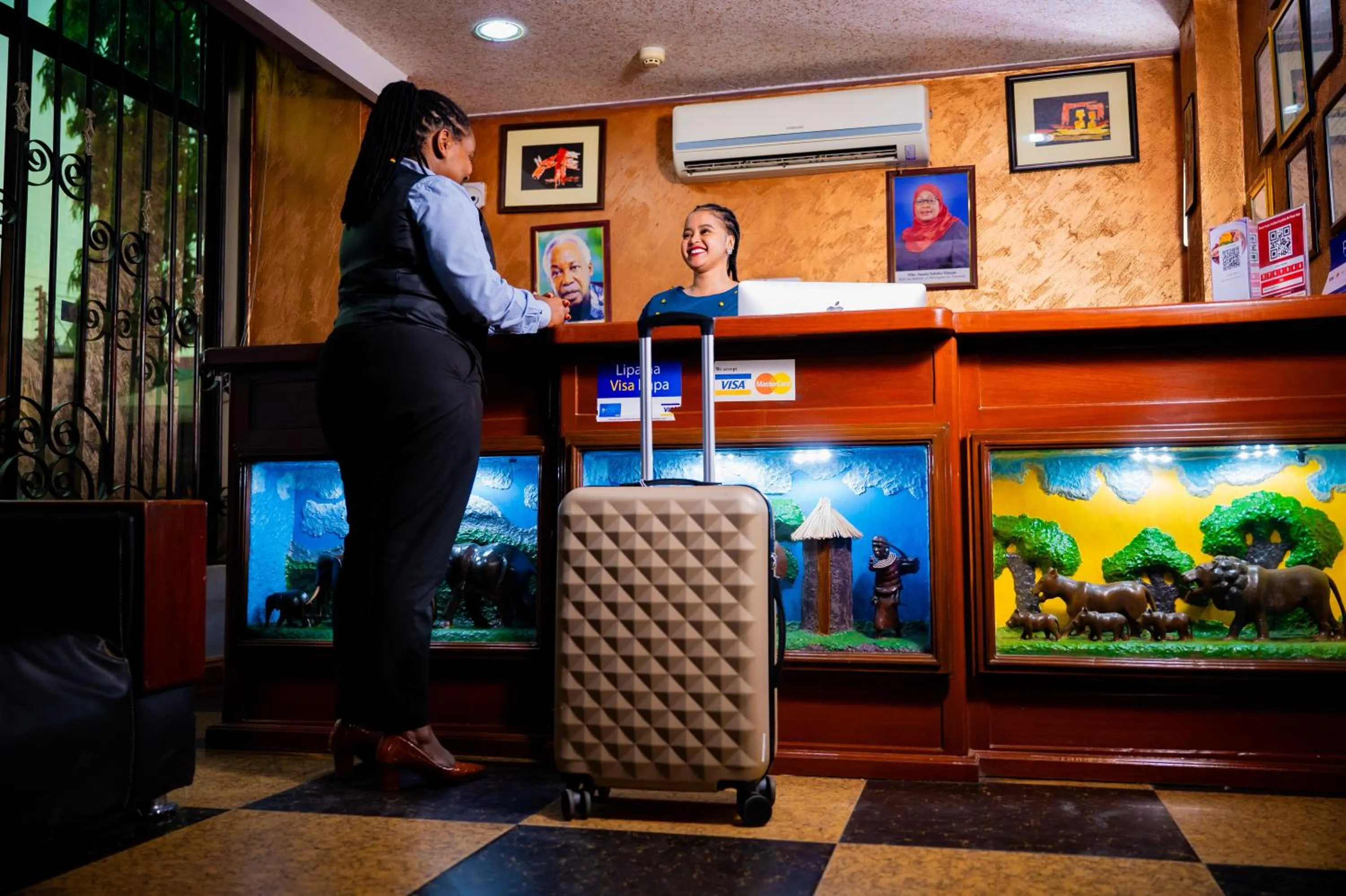 Lobby or reception in Green Mountain Hotel