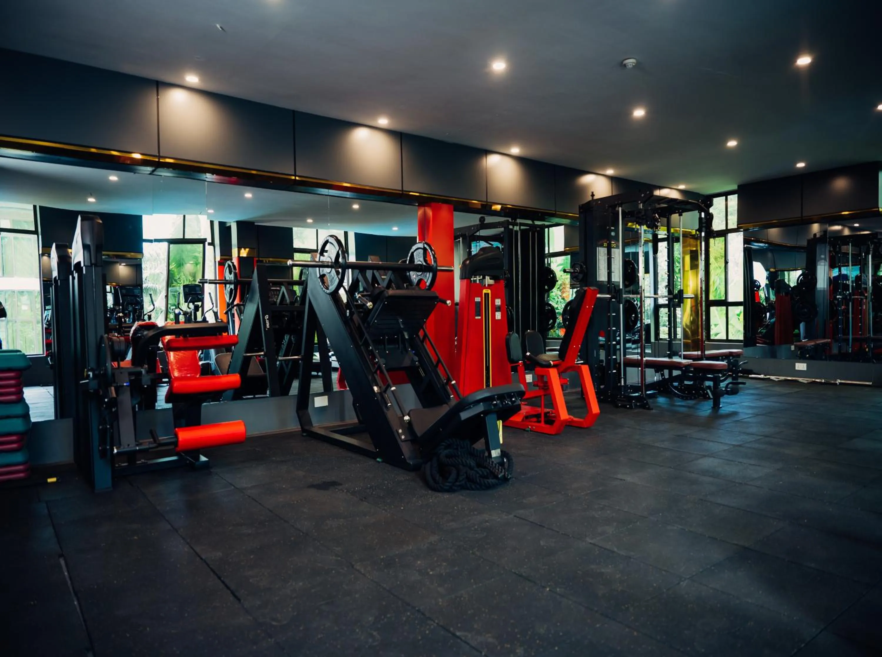 Fitness centre/facilities in Green Mountain Hotel