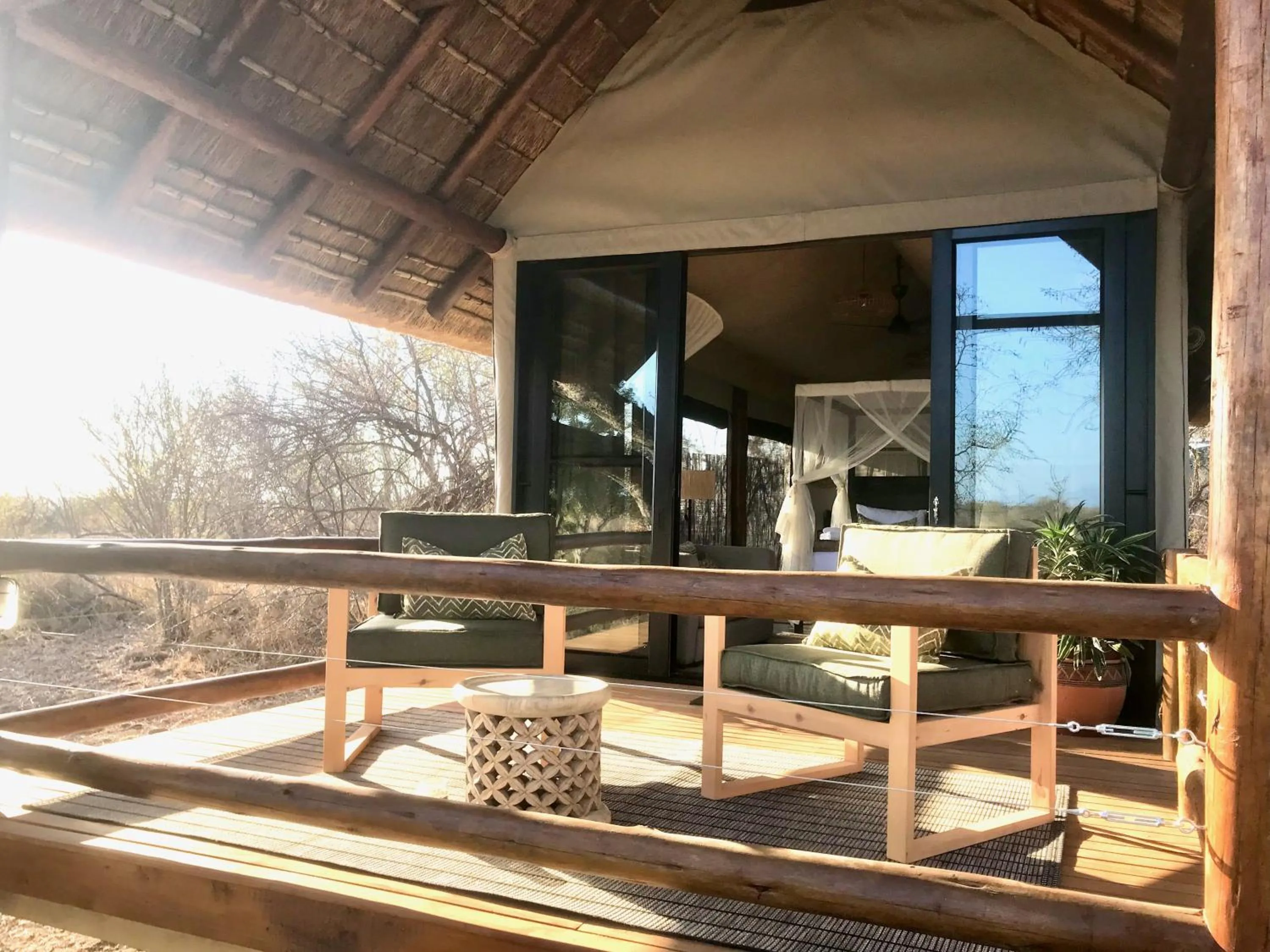 Property building in Sausage Tree Safari Camp