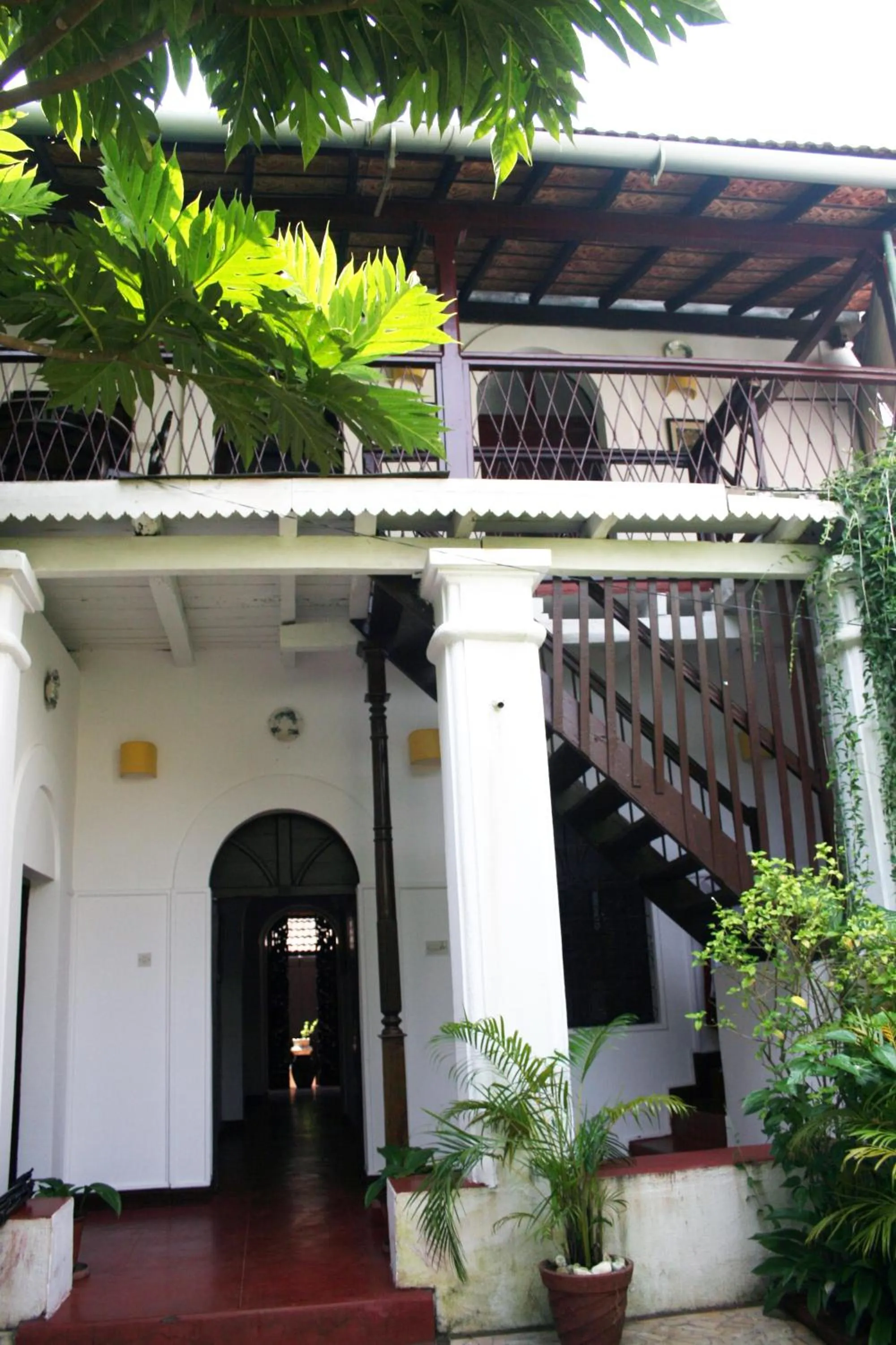 Facade/entrance in WelcomHeritage Panjim Pousada