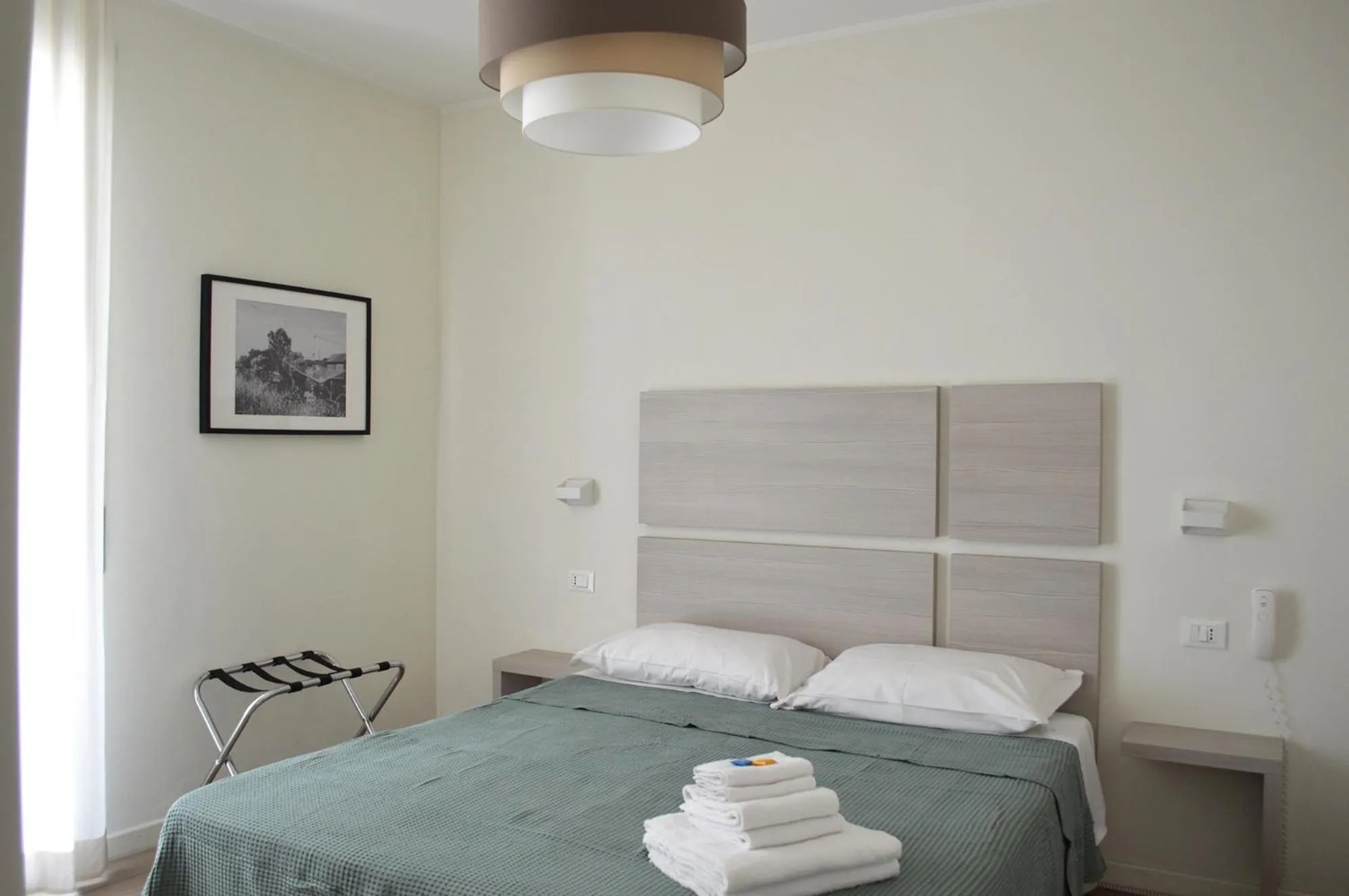 Bed in Hotel Riva e Mare