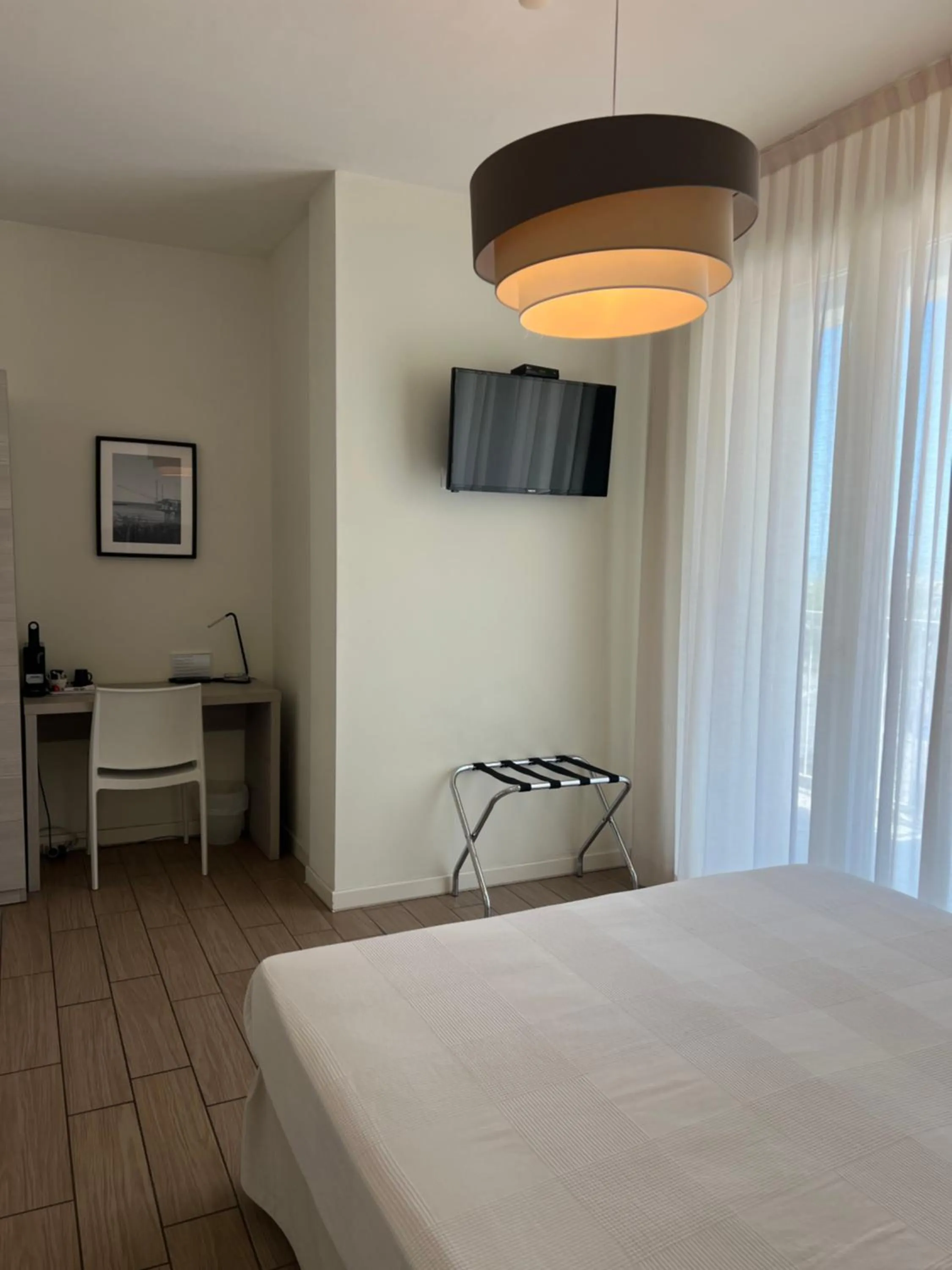 Bedroom, Bed in Hotel Riva e Mare