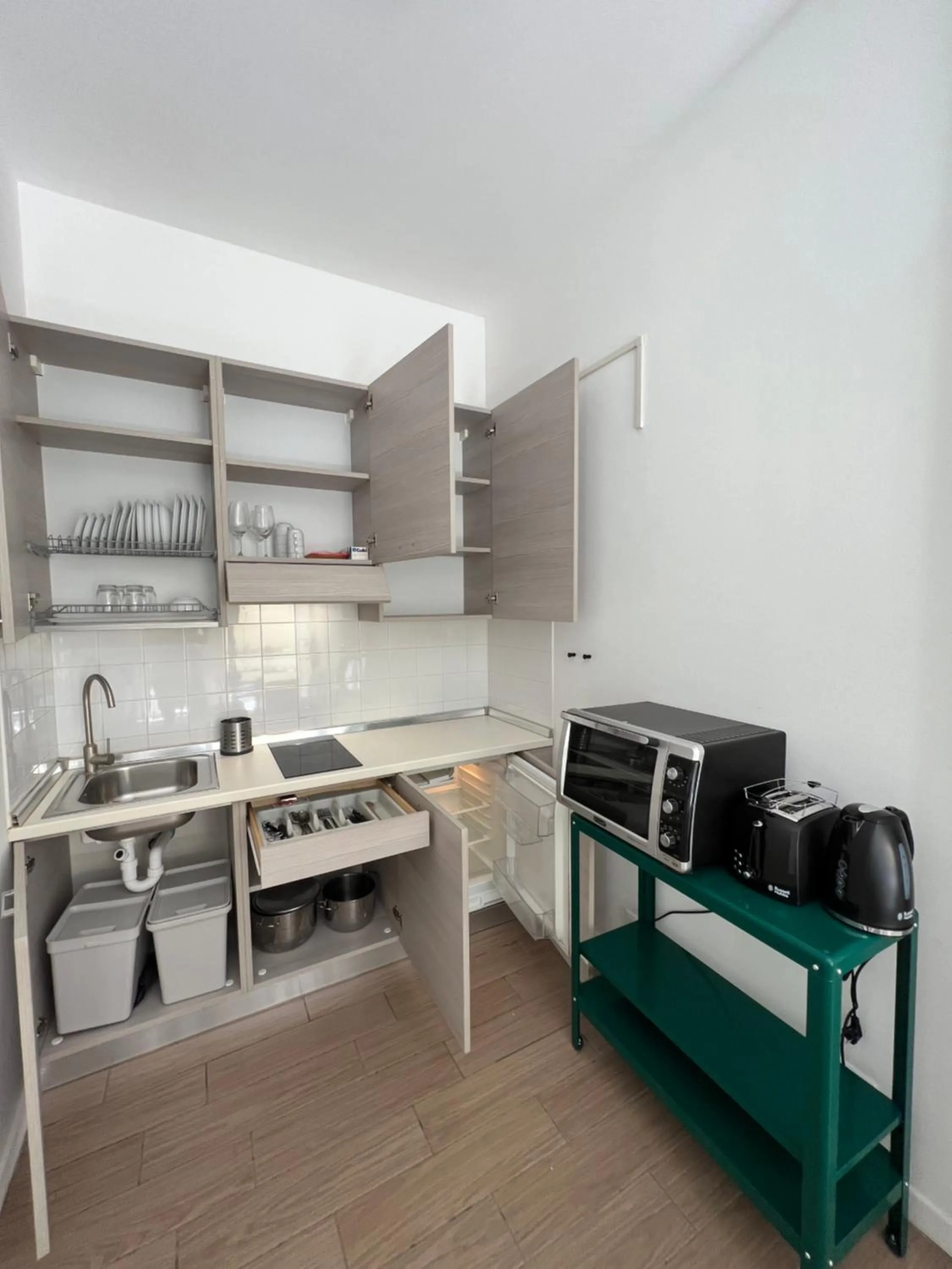 Kitchen or kitchenette in Hotel Riva e Mare