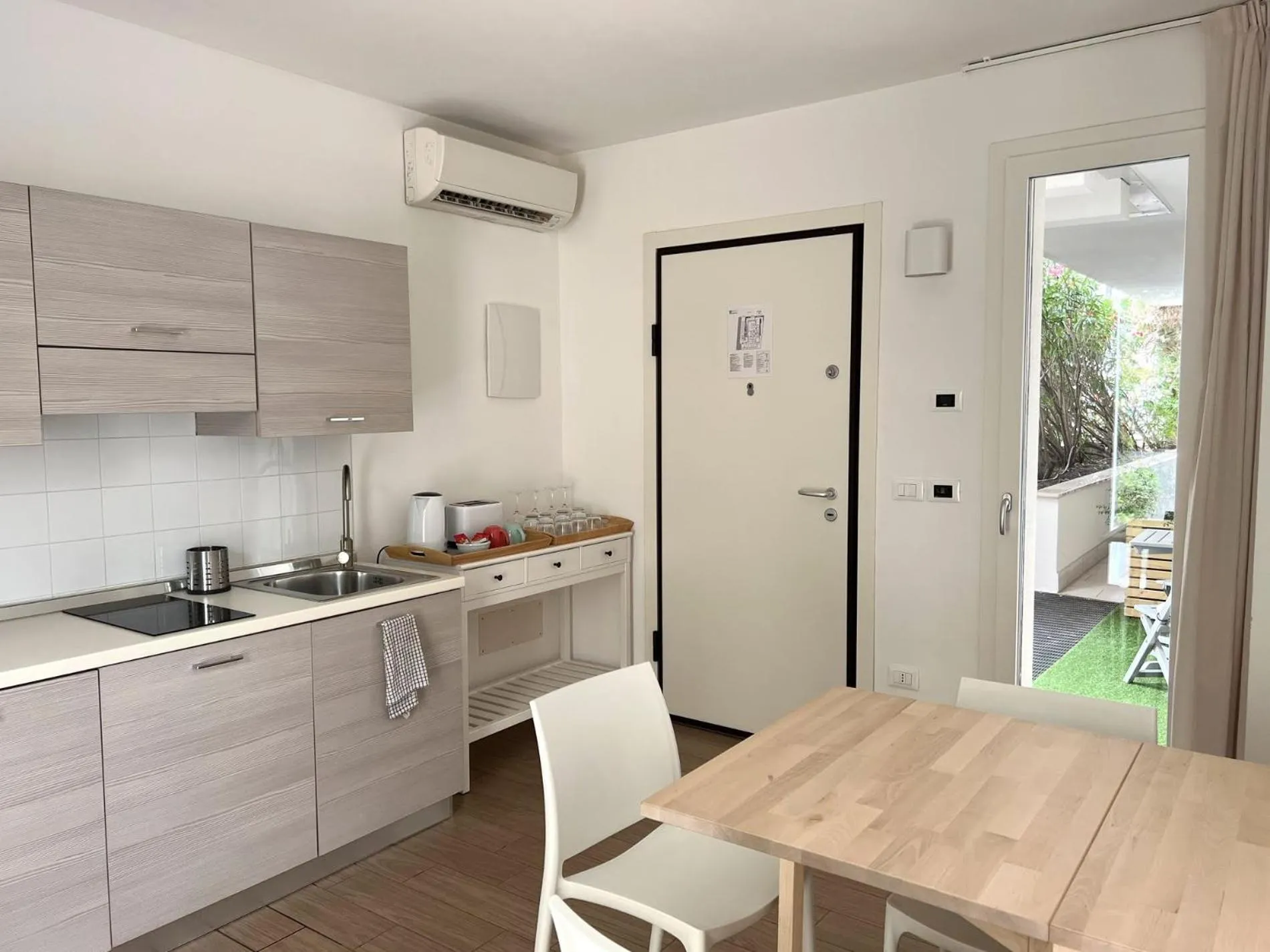 Kitchen or kitchenette in Hotel Riva e Mare