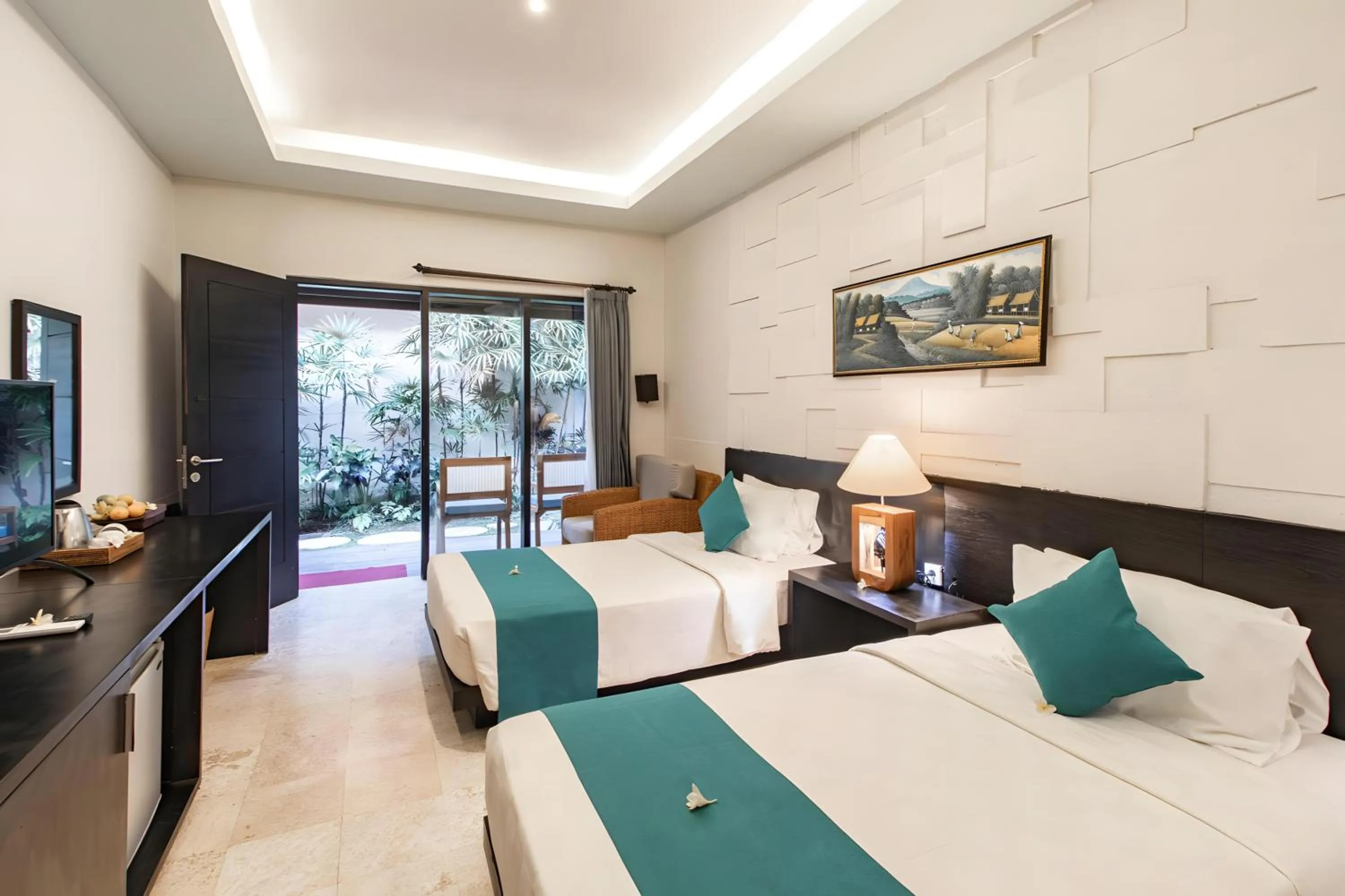 Bed in Belvilla Y Resort Near Central Ubud