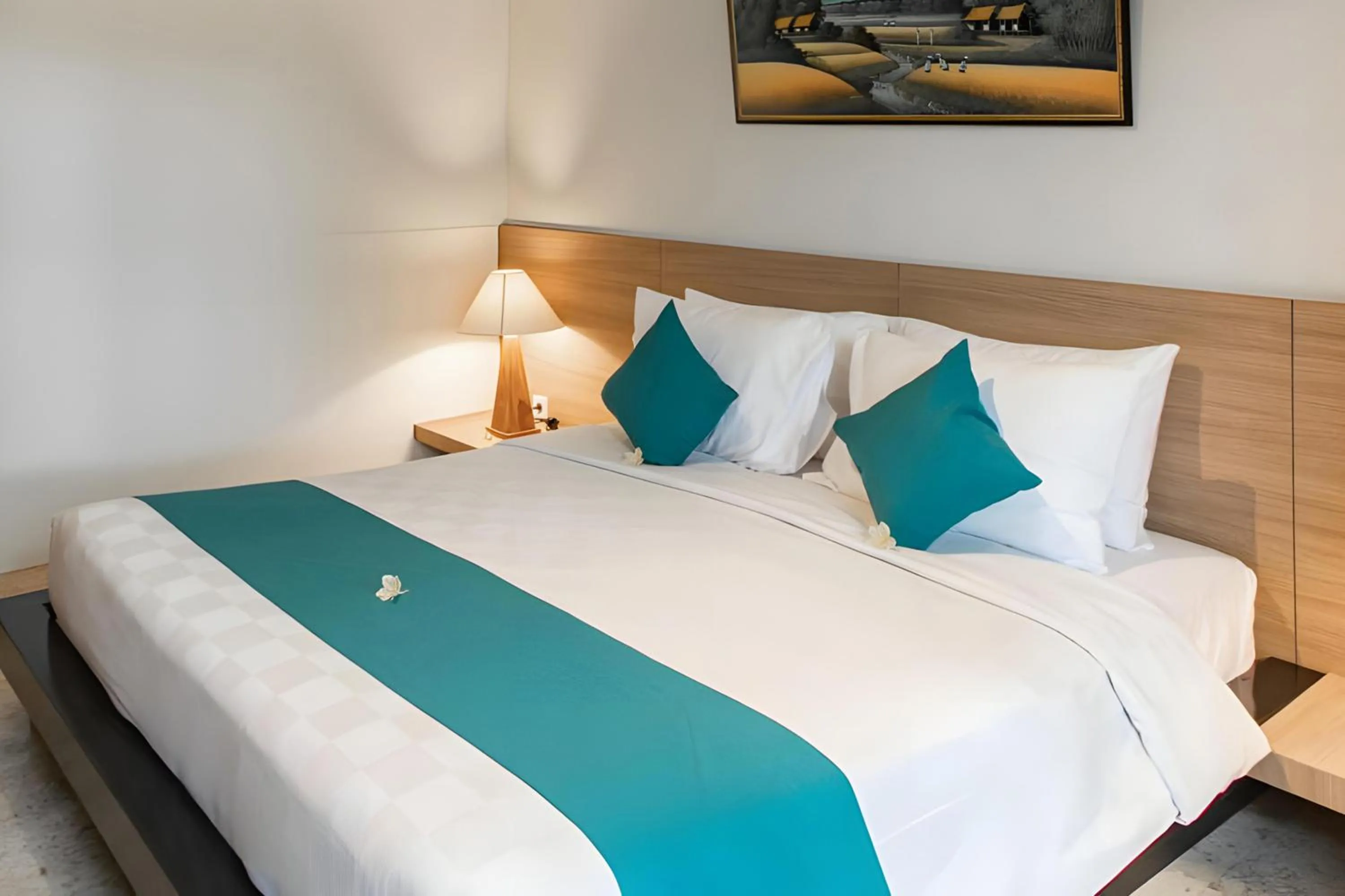 Bed in Belvilla Y Resort Near Central Ubud