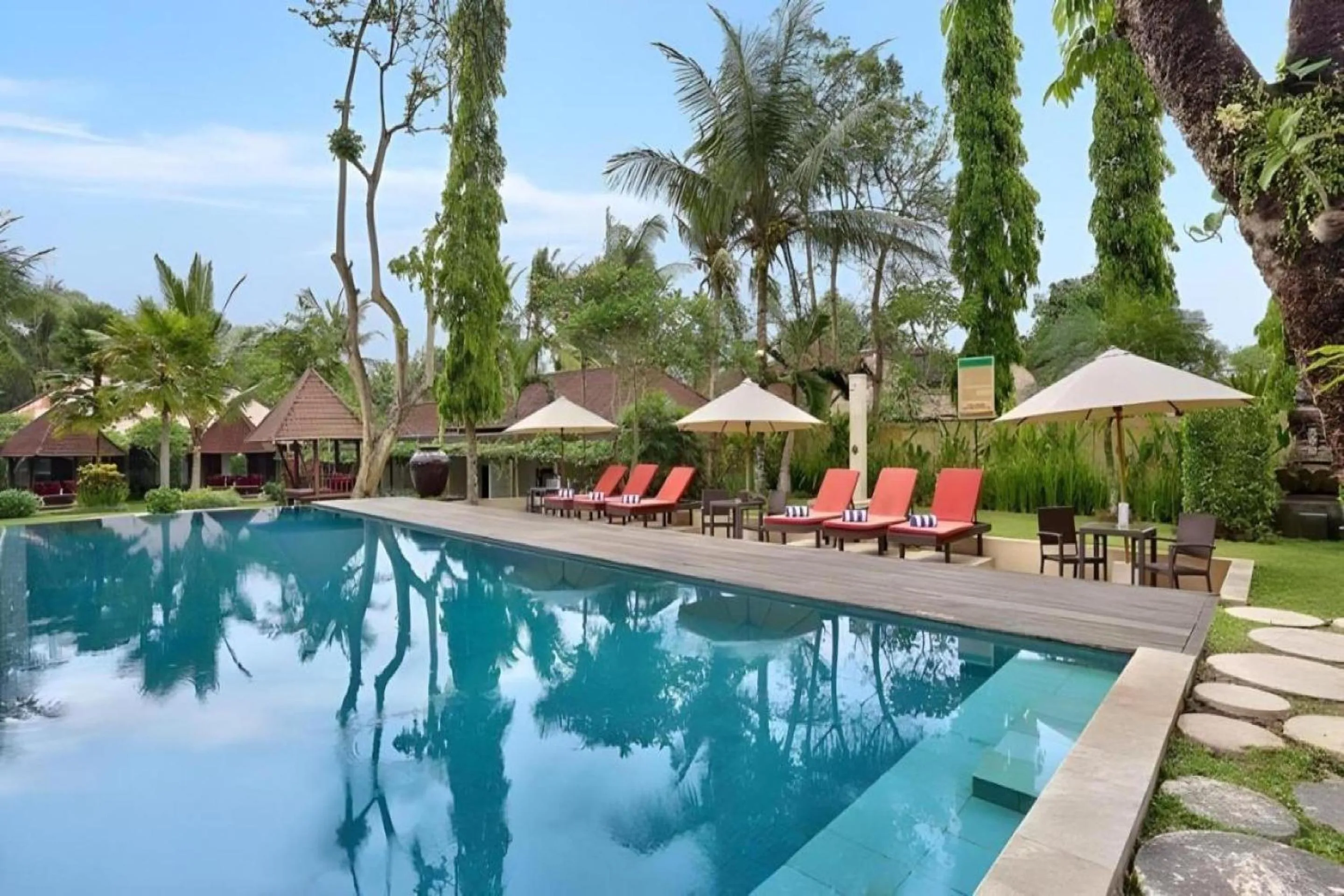Swimming pool in Belvilla Y Resort Near Central Ubud