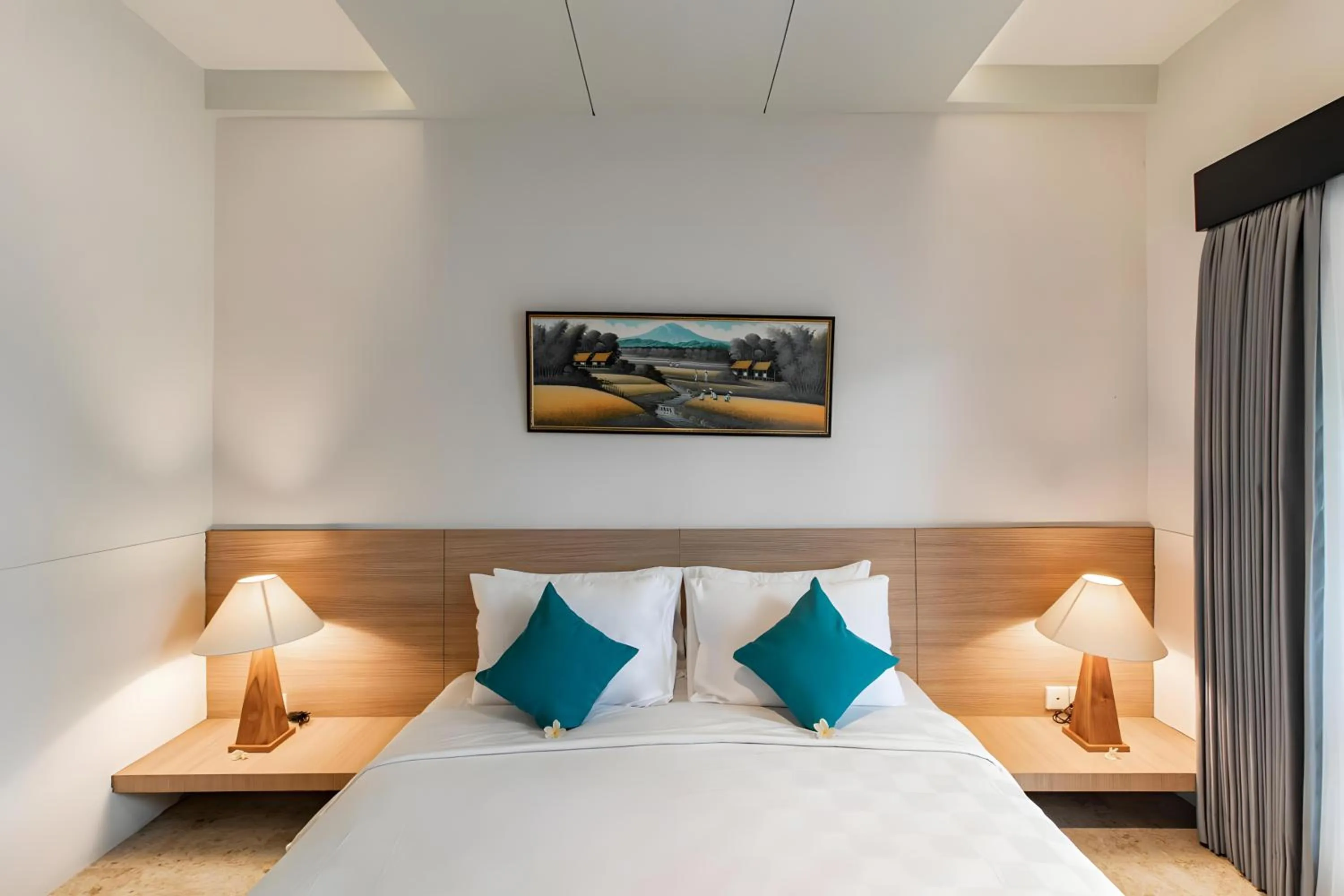 Bed in Belvilla Y Resort Near Central Ubud