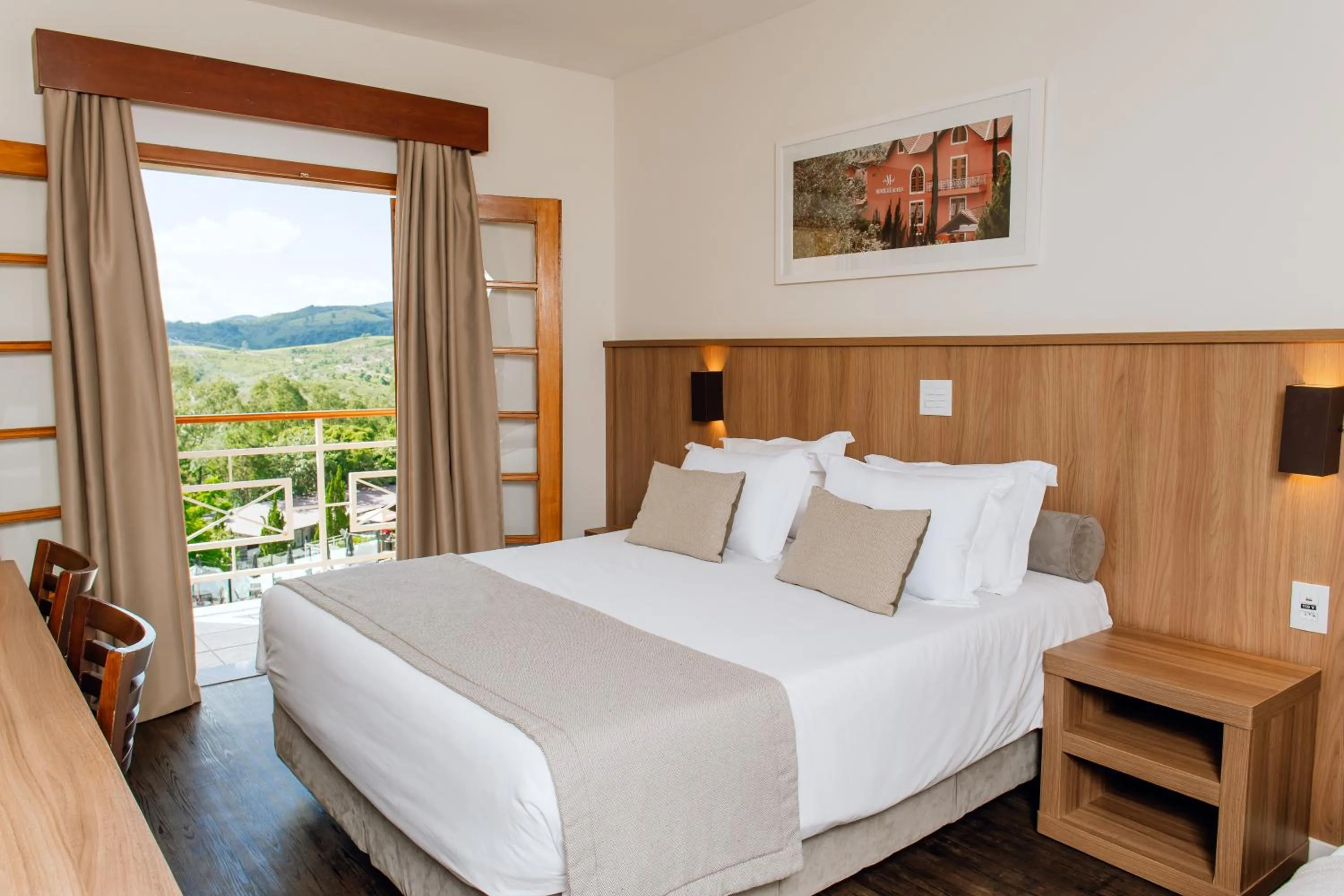 Bedroom, Bed in Monreale Resort Parque Aquático