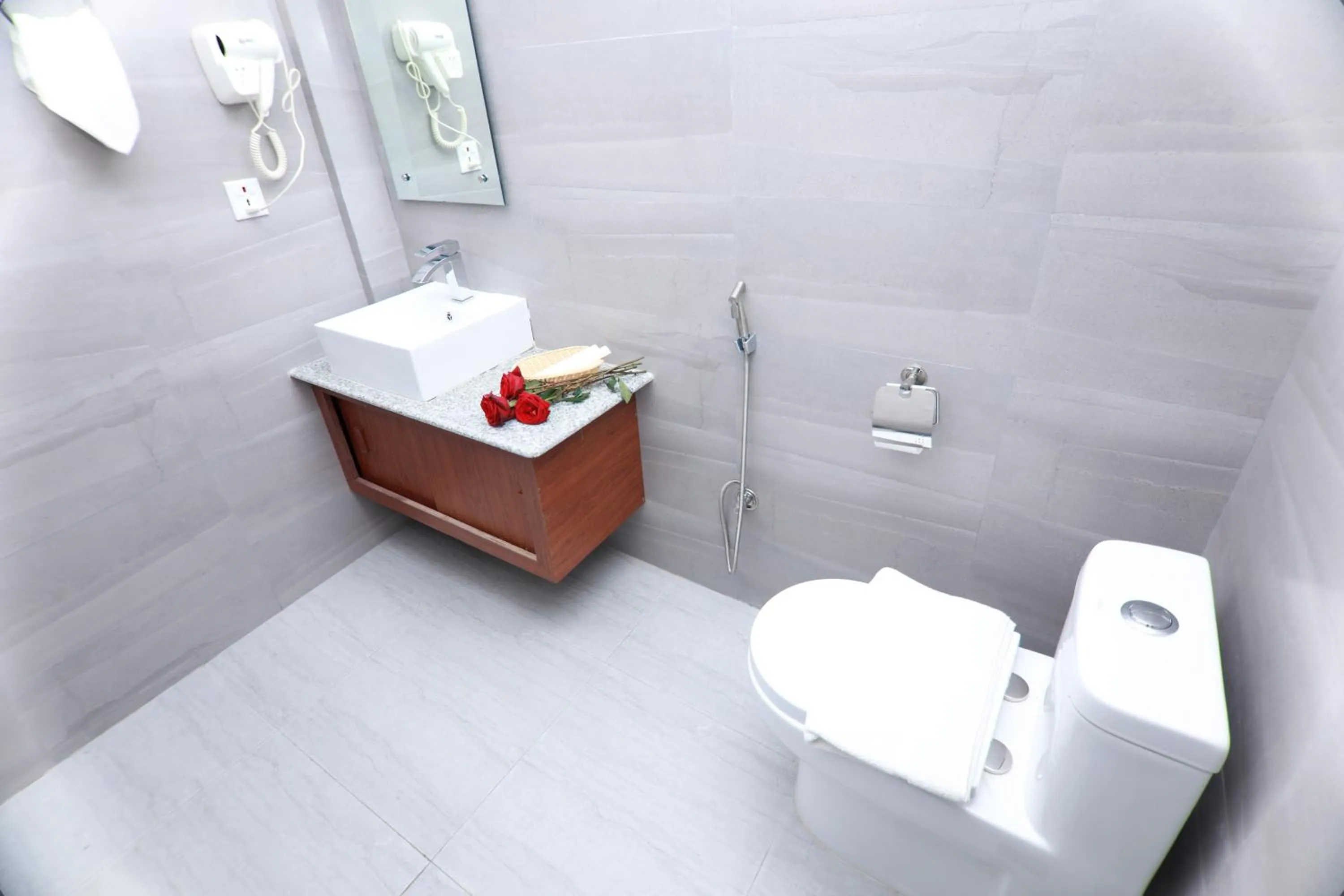 Toilet in Hotel Eco Tree Pokhara