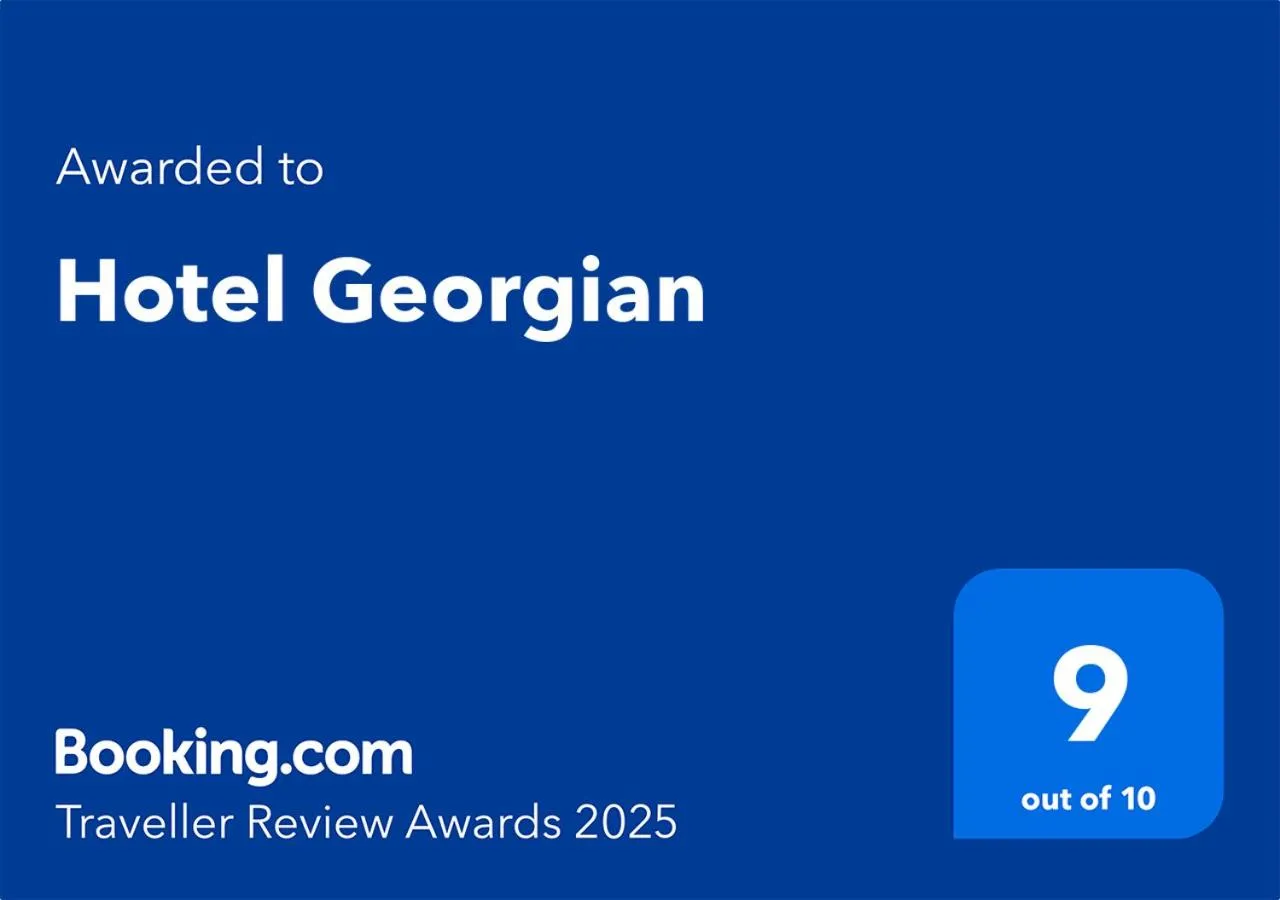 Logo/Certificate/Sign in Hotel Georgian