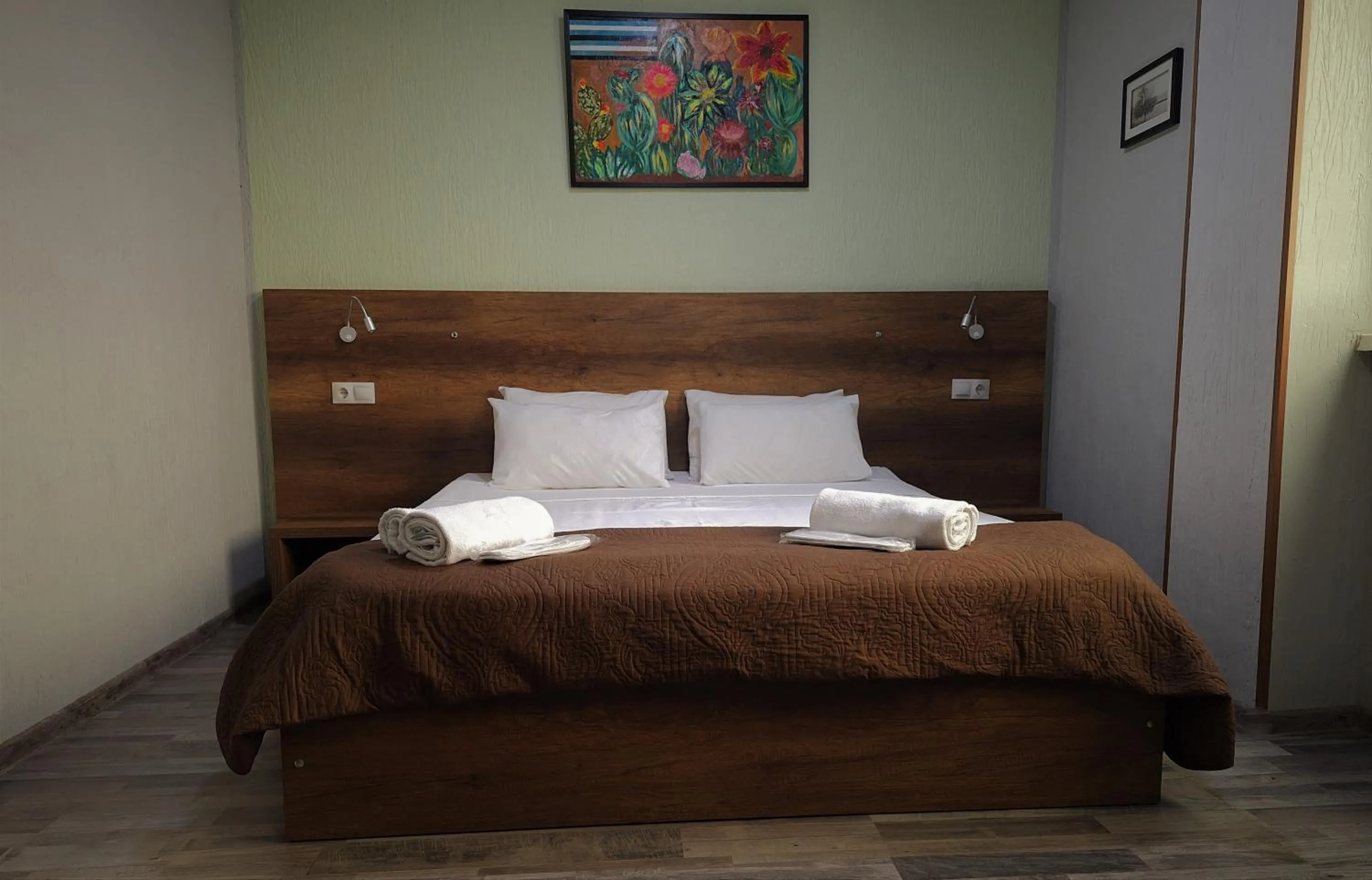 Bed in Hotel Georgian