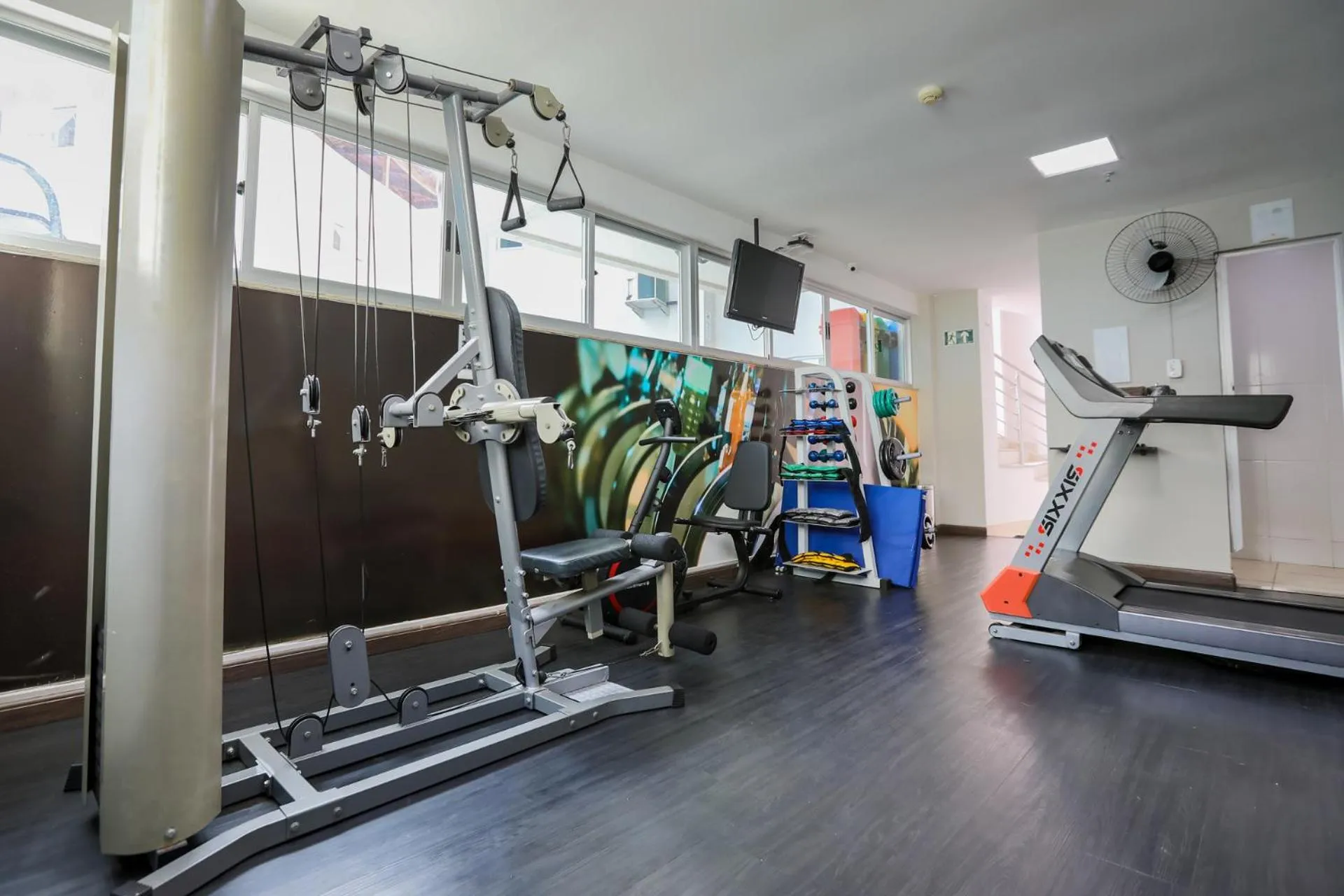 Fitness centre/facilities in San Diego Suítes Governador Valadares