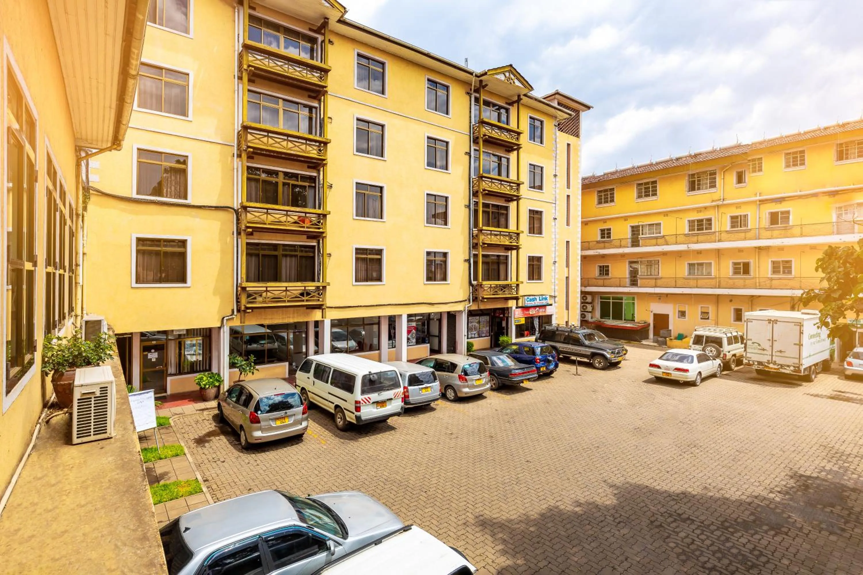 Property building in New Safari Hotel