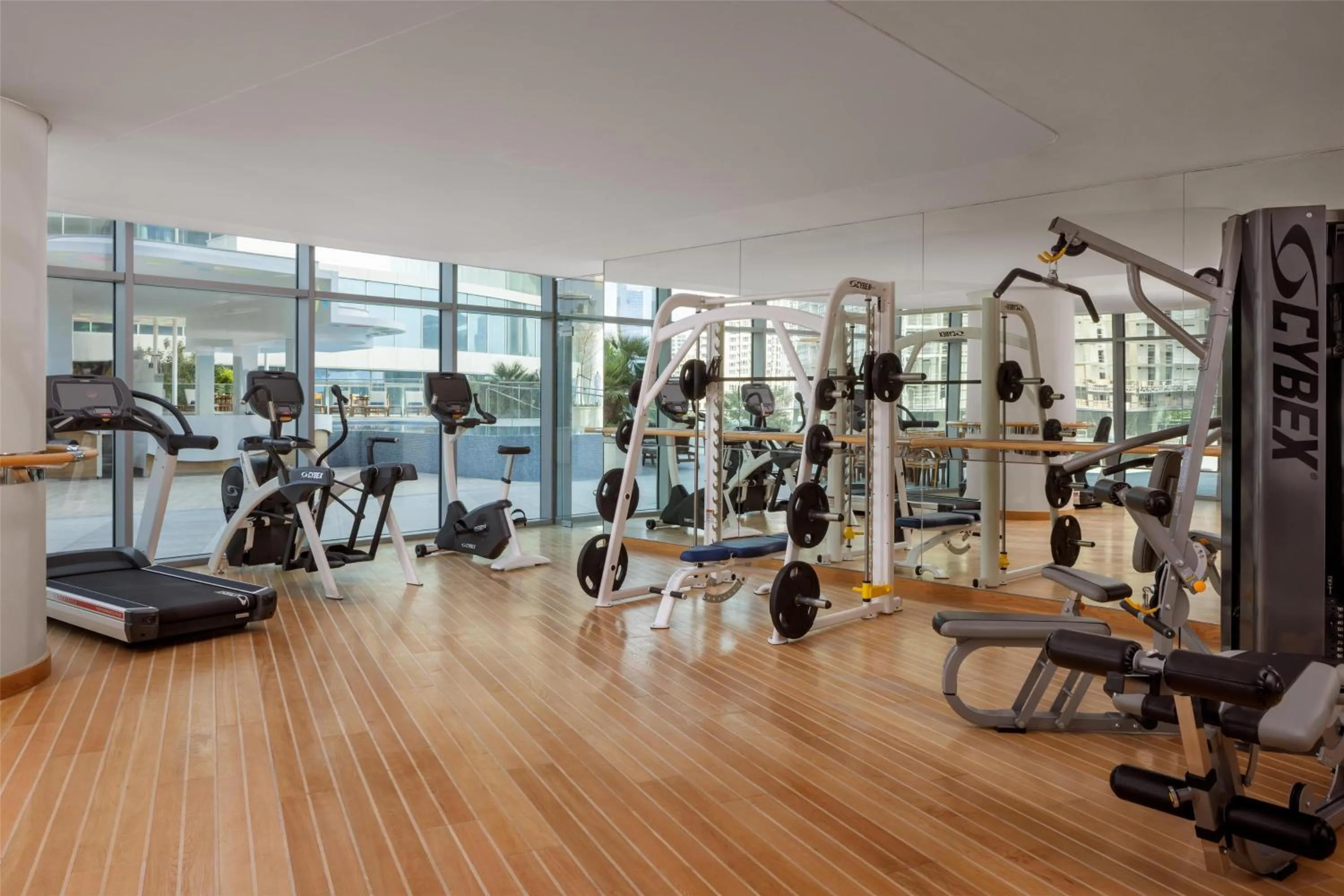 Fitness centre/facilities in Hilton Dubai Creek Hotel & Residences
