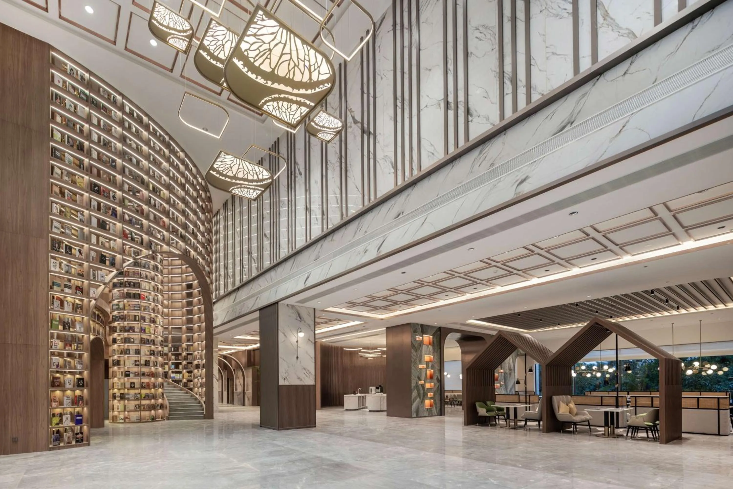 Lobby or reception in Hilton Garden Inn Jiangmen Xinhui