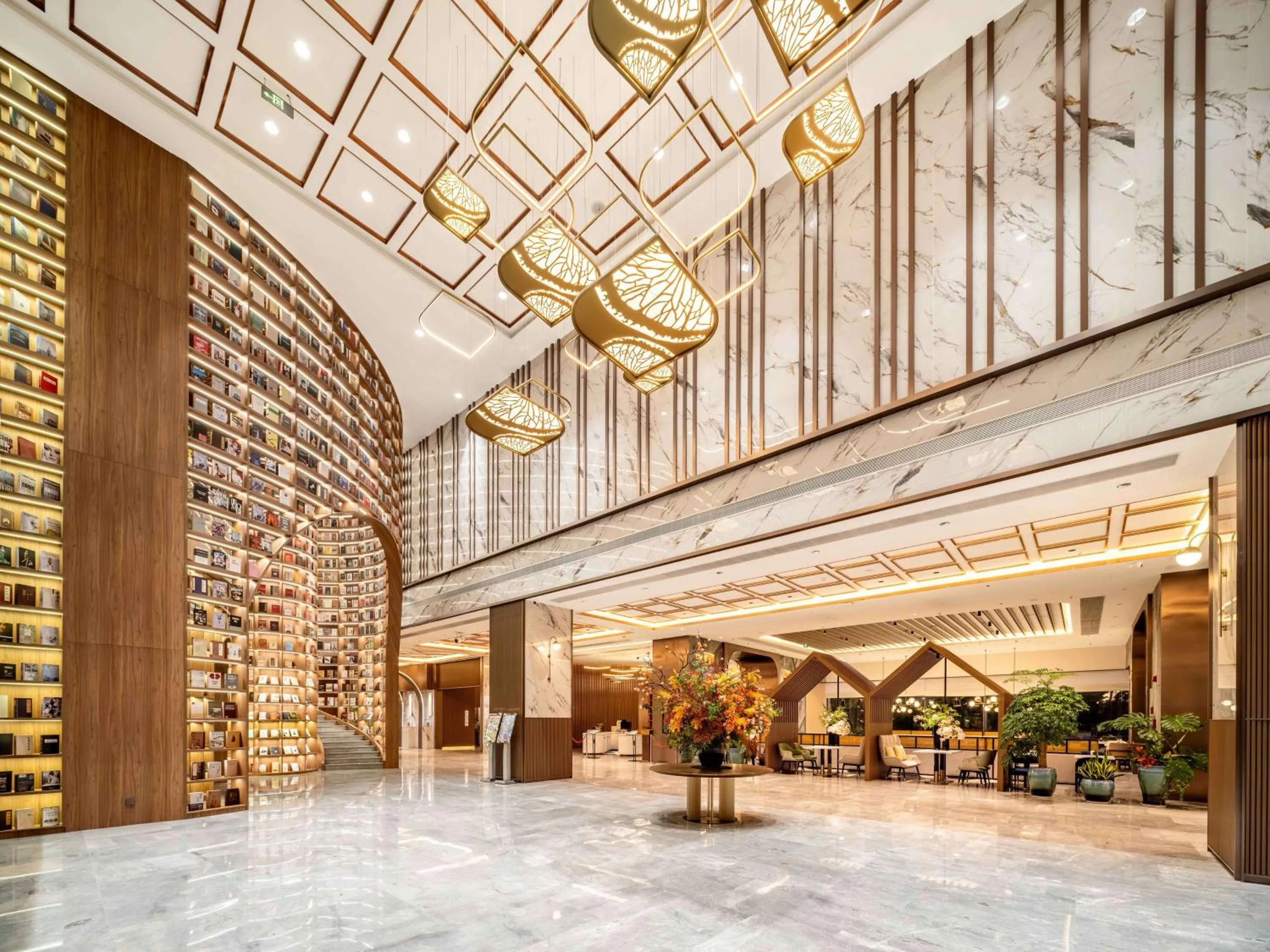 Lobby or reception in Hilton Garden Inn Jiangmen Xinhui