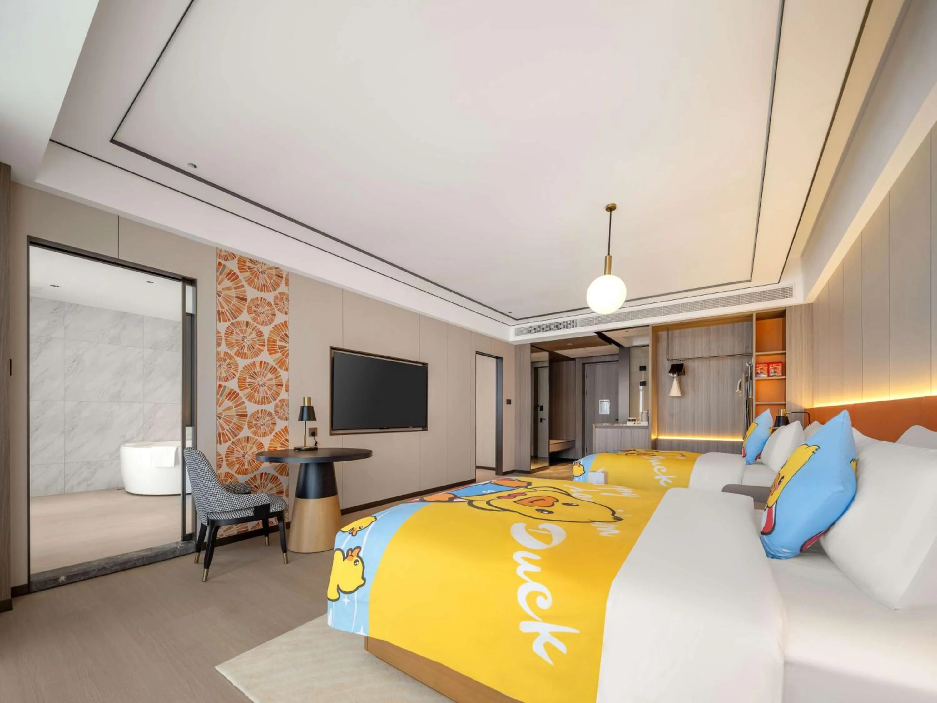 Bed in Hilton Garden Inn Jiangmen Xinhui