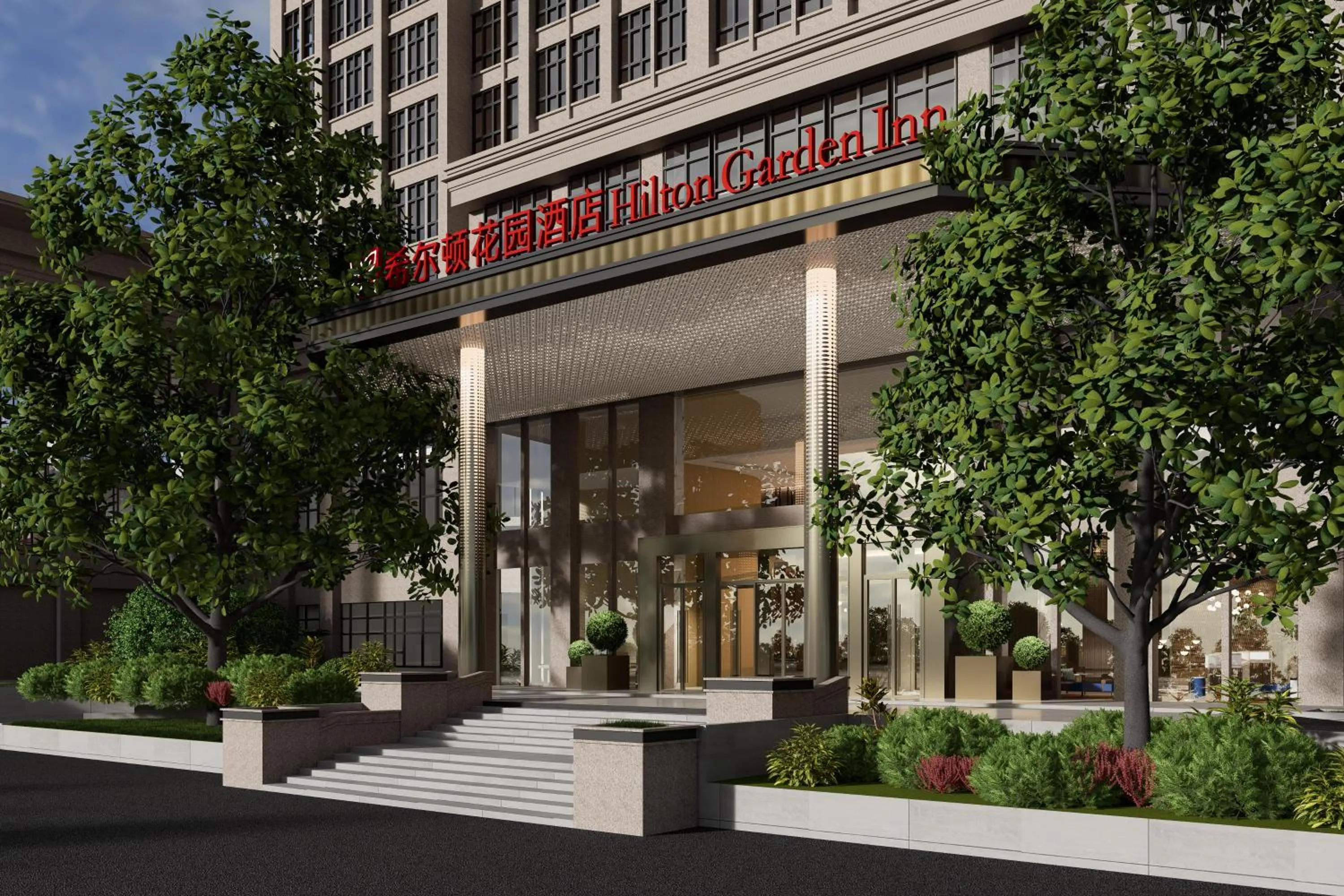 Off site in Hilton Garden Inn Jiangmen Xinhui