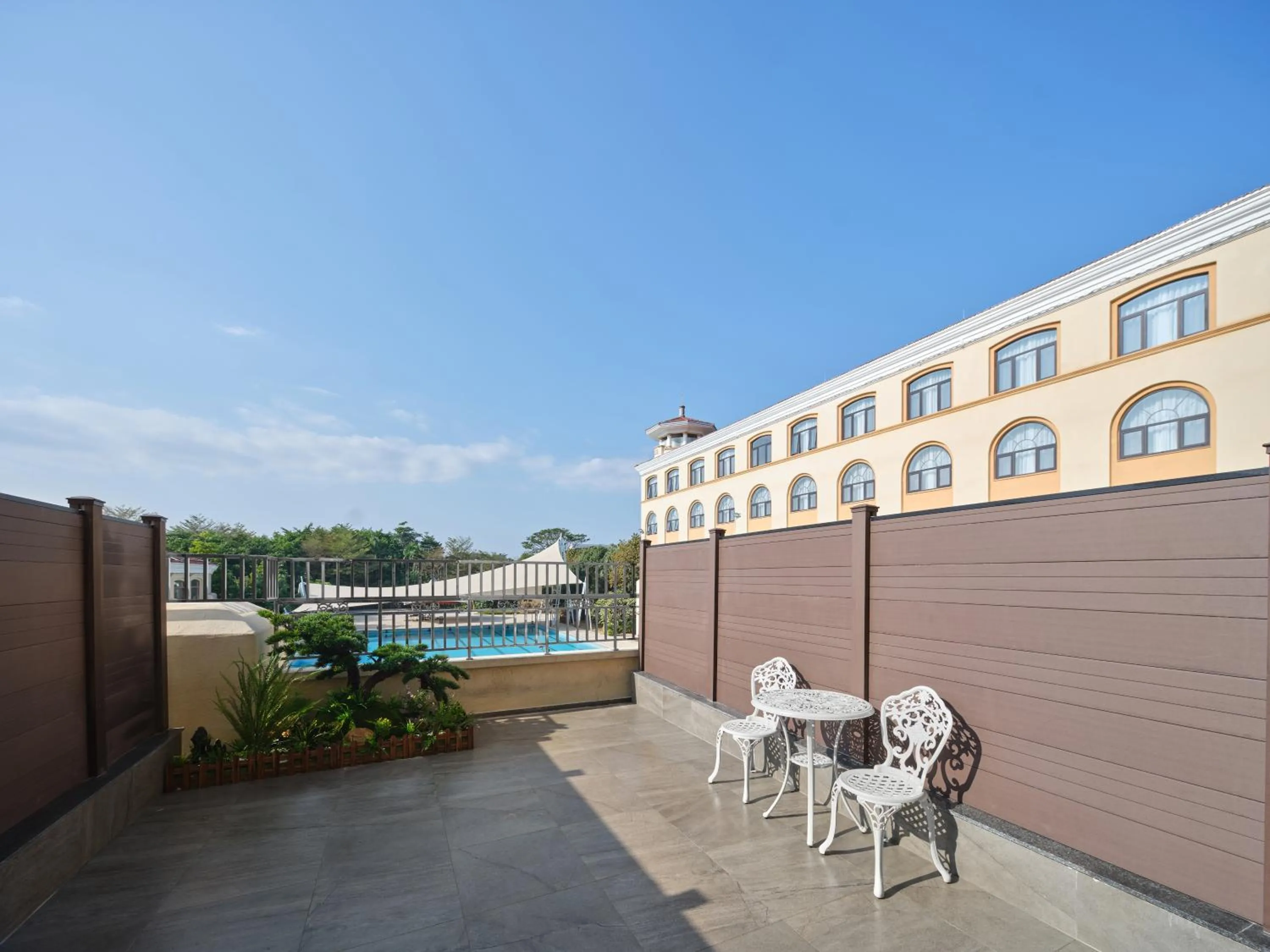 Balcony/Terrace in Hilton Garden Inn Huizhou North Railway Station