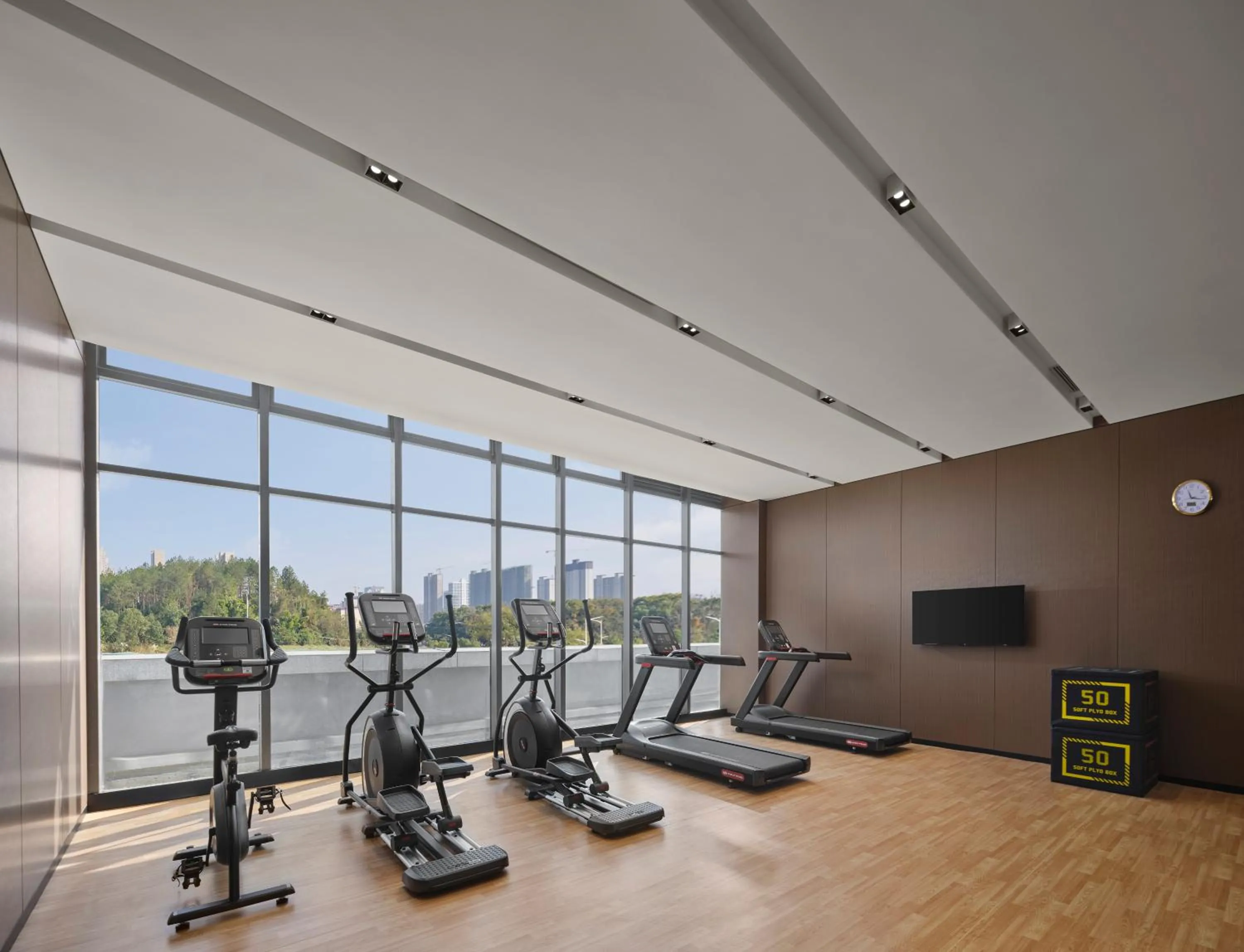 Fitness centre/facilities in Hilton Garden Inn Ganzhou Longnan