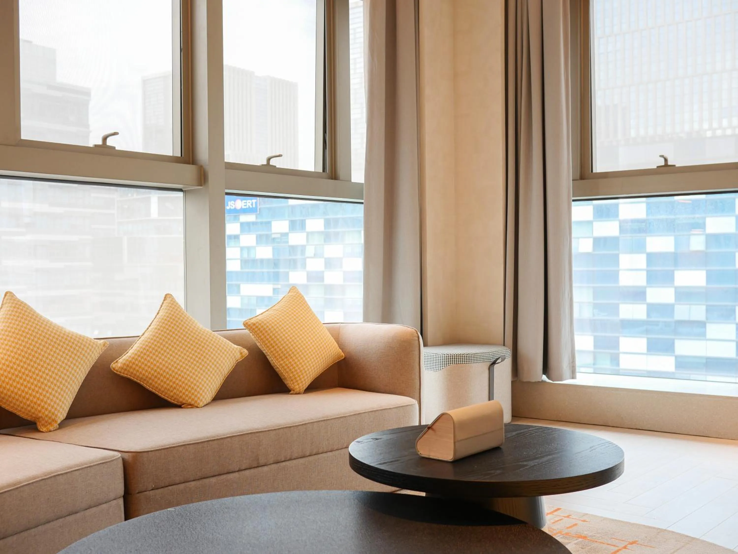 Living room in Hilton Garden Inn Nanjing Hexi Olympic Sports Center