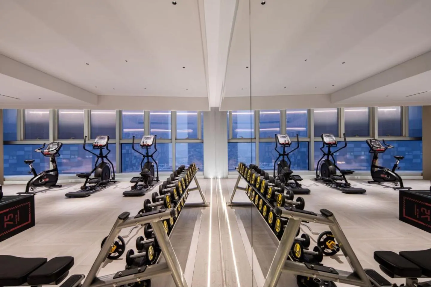 Fitness centre/facilities in Hilton Garden Inn Nanjing Hexi Olympic Sports Center