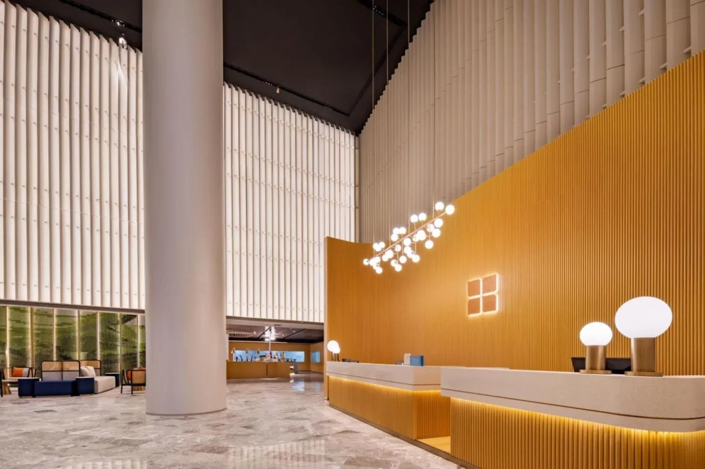 Lobby or reception in Hilton Garden Inn Nanjing Hexi Olympic Sports Center