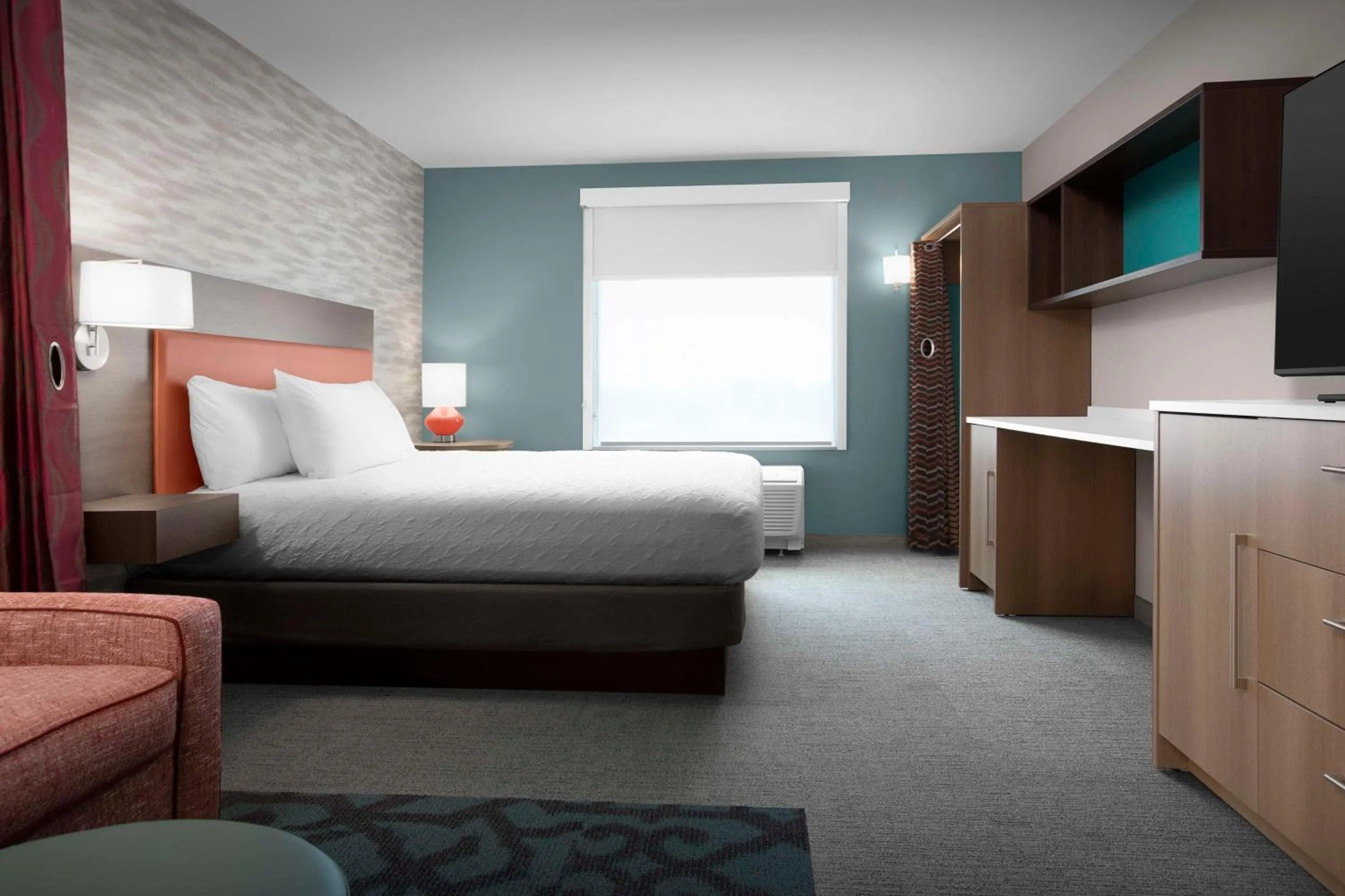 Bed in Home2 Suites By Hilton Phoenix North Happy Valley