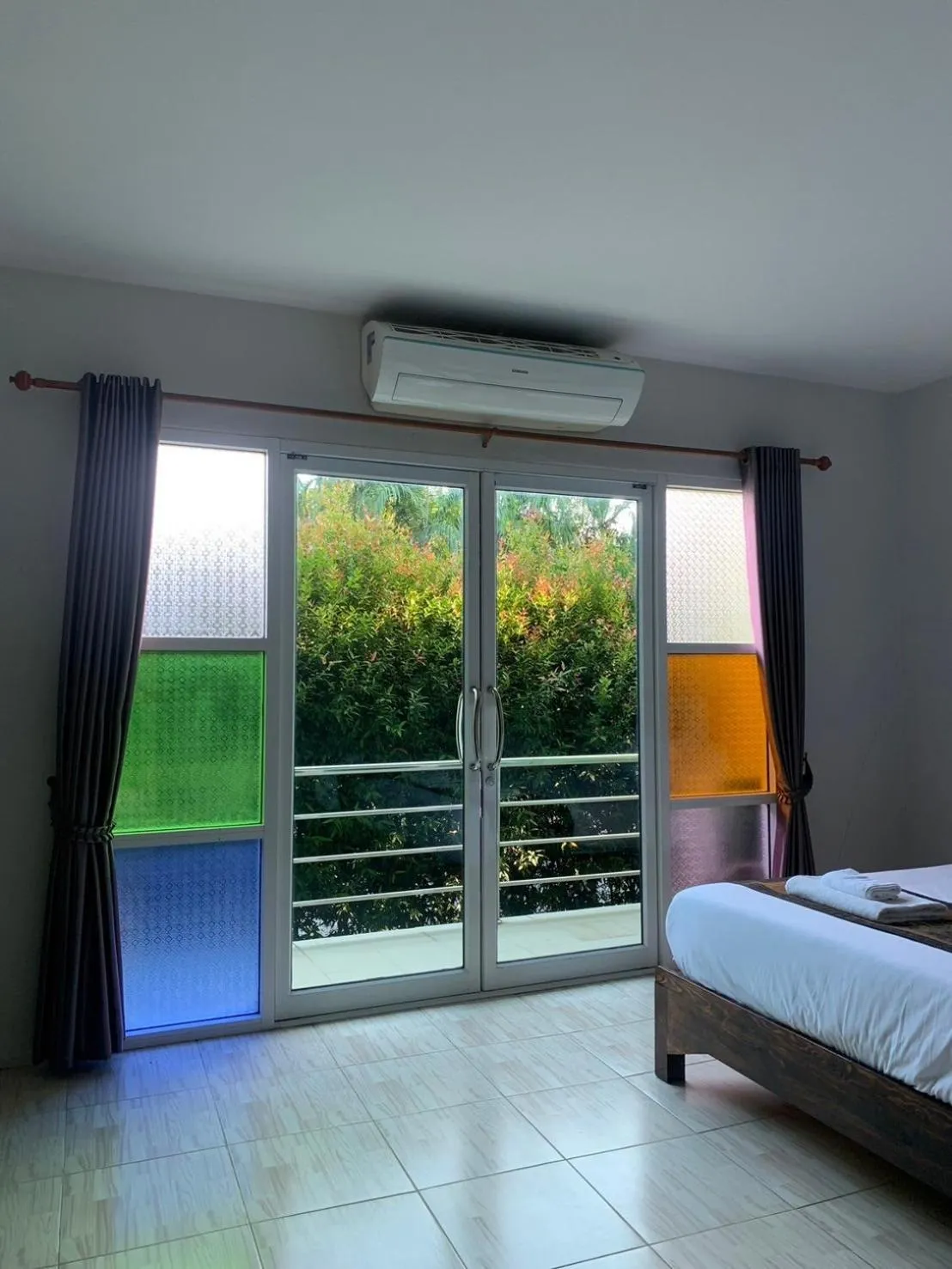 Balcony/Terrace, Bed in Saensukkho Hotel & Resort